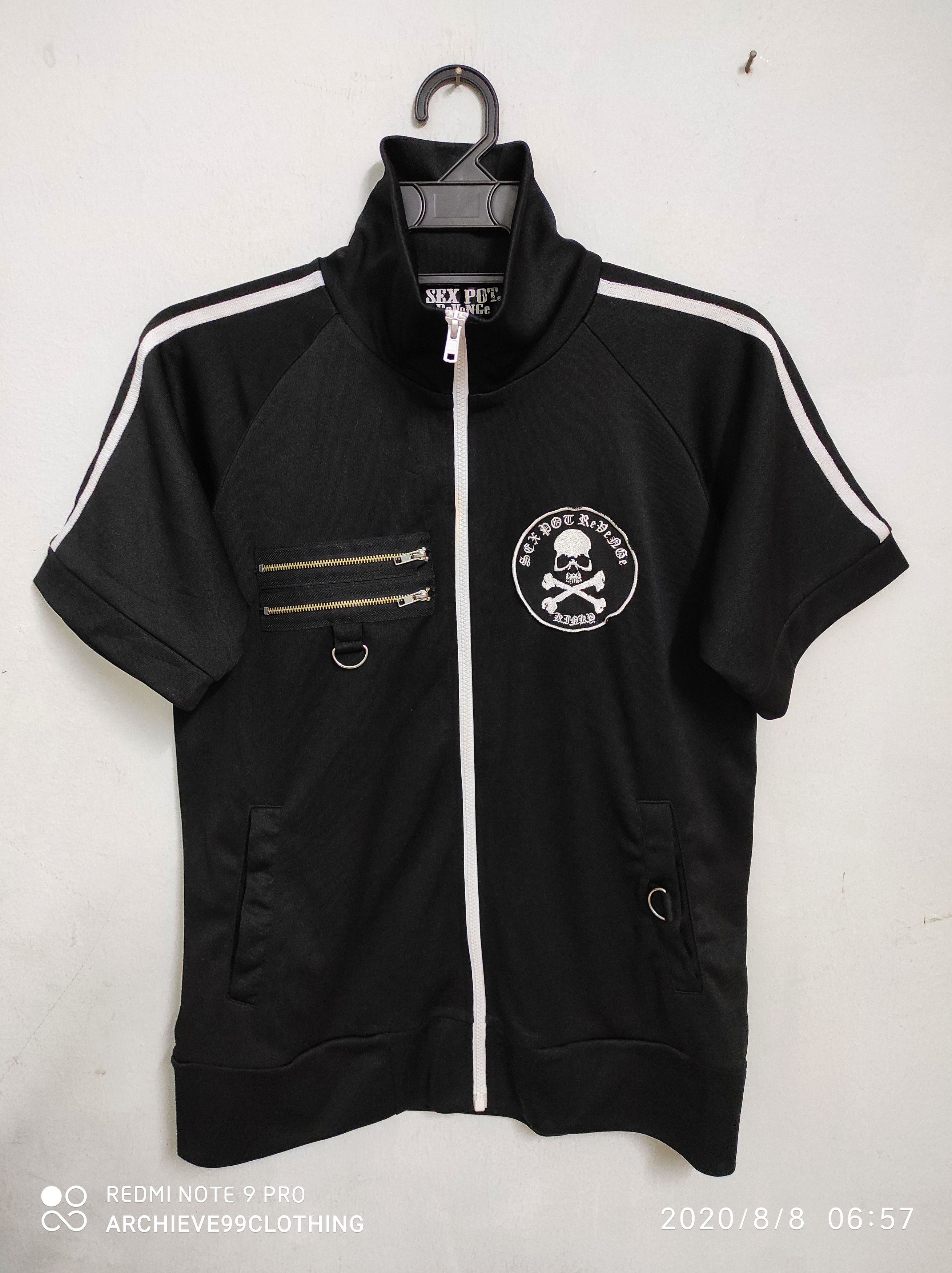 Japanese Brand FW2000 SEX POT REVENGE short sleeve zipper jacket Size US S / EU 44-46 / 1 - 1 Thumbnail