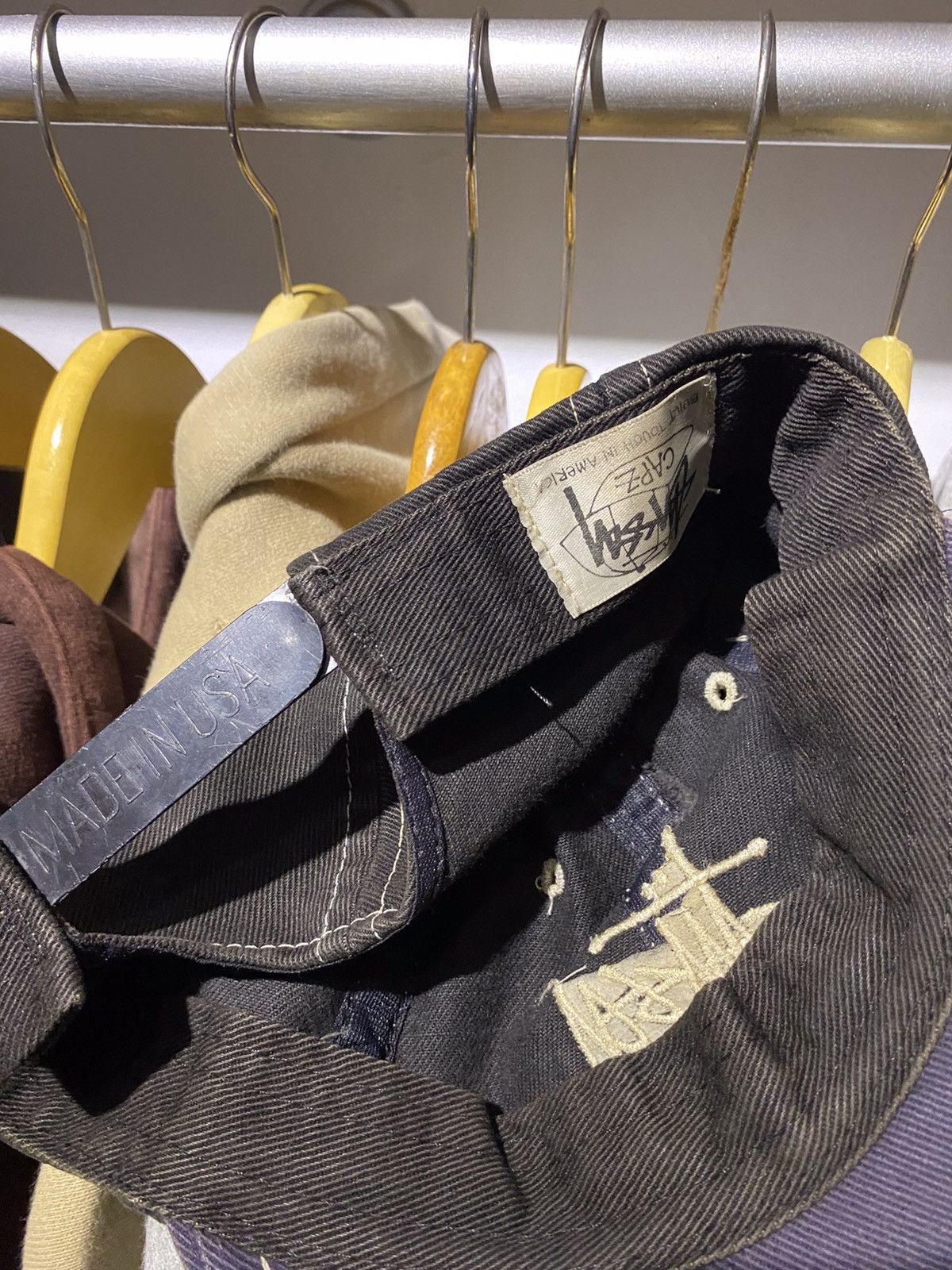【最終値下げ！】90s STUSSYCAP Vintage Stussy Camo Hat 90's Snapback Adjustable Back Stussy