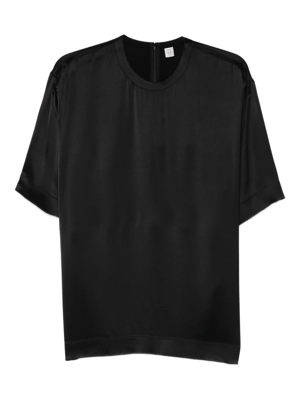 Toteme SATIN T-SHIRT Size XS / US 0-2 / IT 36-38 - 1 Thumbnail