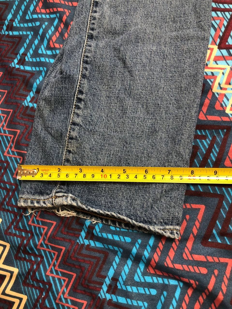 Carhartt Vintage 90's Carhartt Work Pronco Pocket Faded denim Jeans Size US 32 / EU 48 - 15 Thumbnail