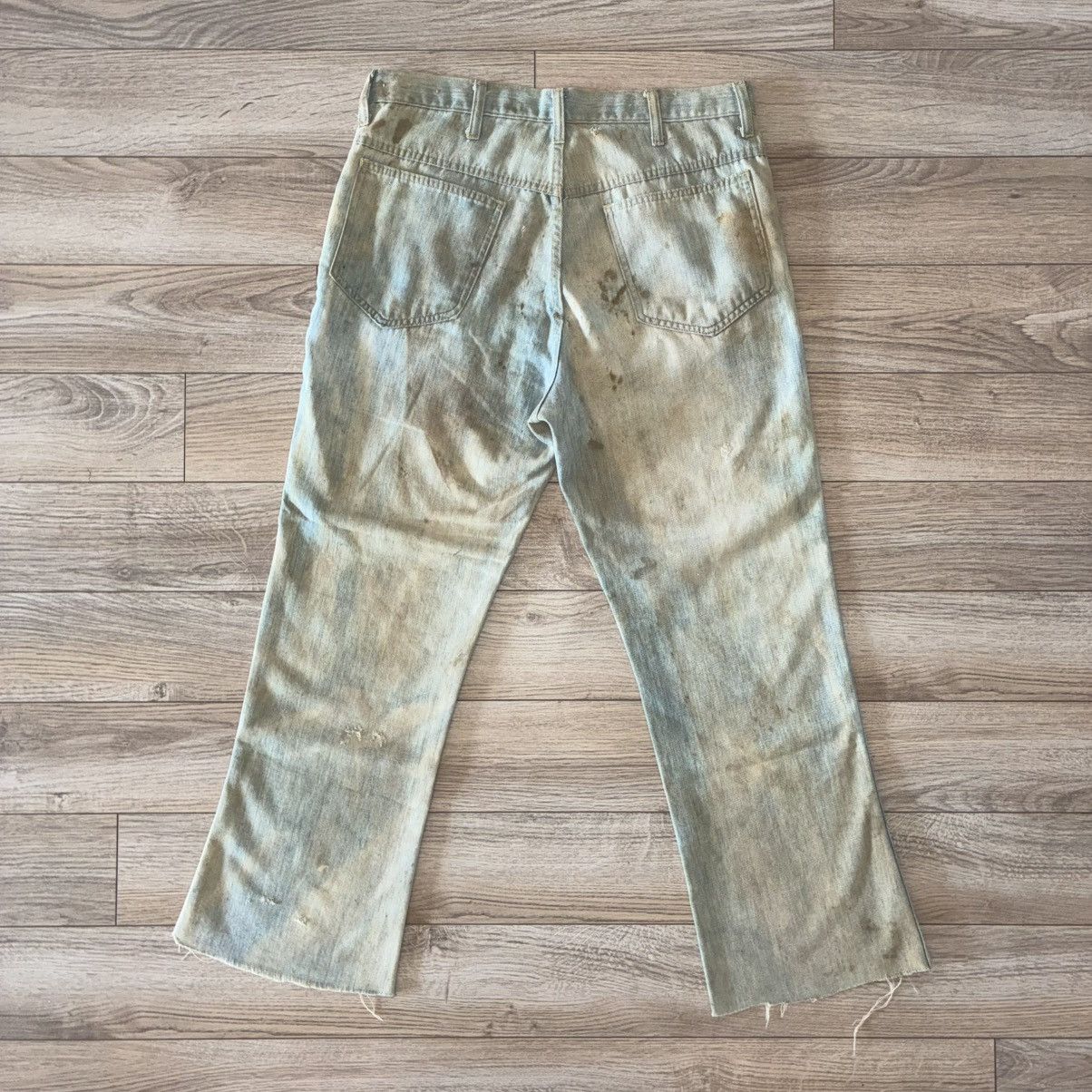 Other 60s/70s distressed faded denim jeans Size US 30 / EU 46 - 1 Thumbnail