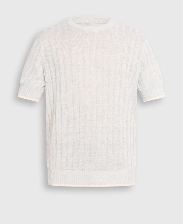 Brunello Cucinelli Linen-blend pullover Size US S / EU 44-46 / 1 - 1 Thumbnail
