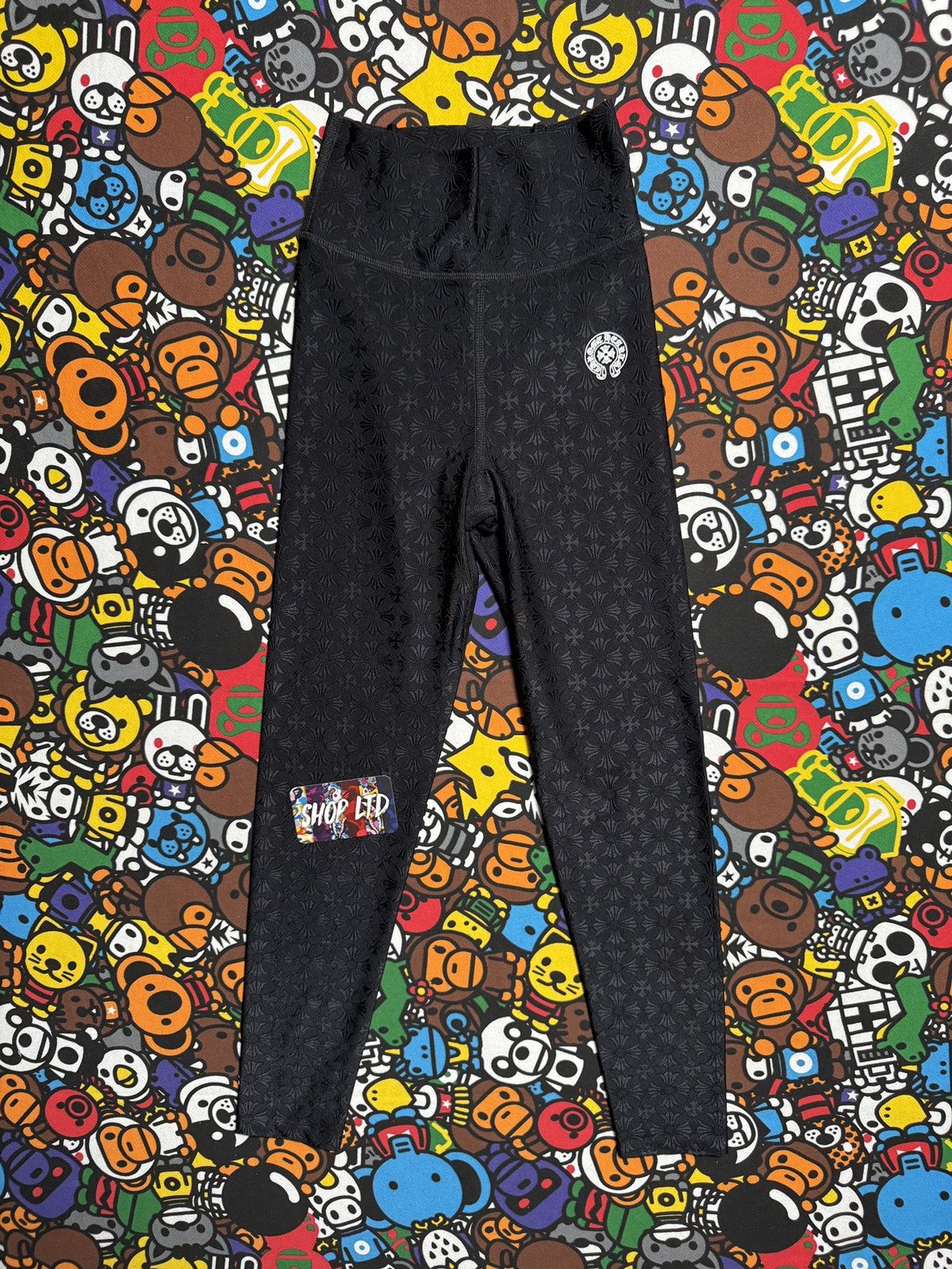 Chrome Hearts Womens Black Stage 5 Sports Joggers