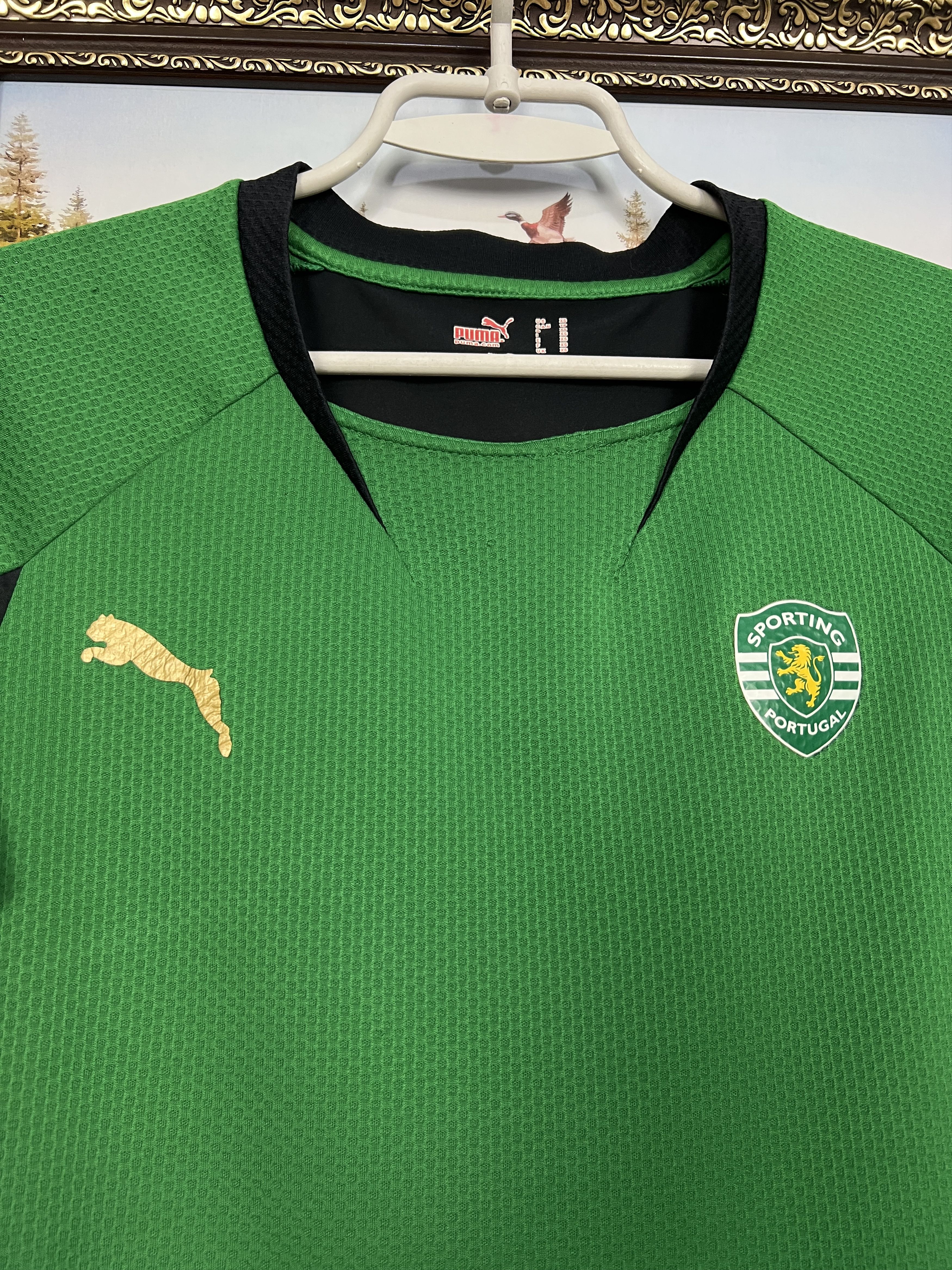 Puma Sporting Club Football Shirt Soccer Jersey Trikot Rare Size US XS / EU 42 / 0 - 2 Thumbnail