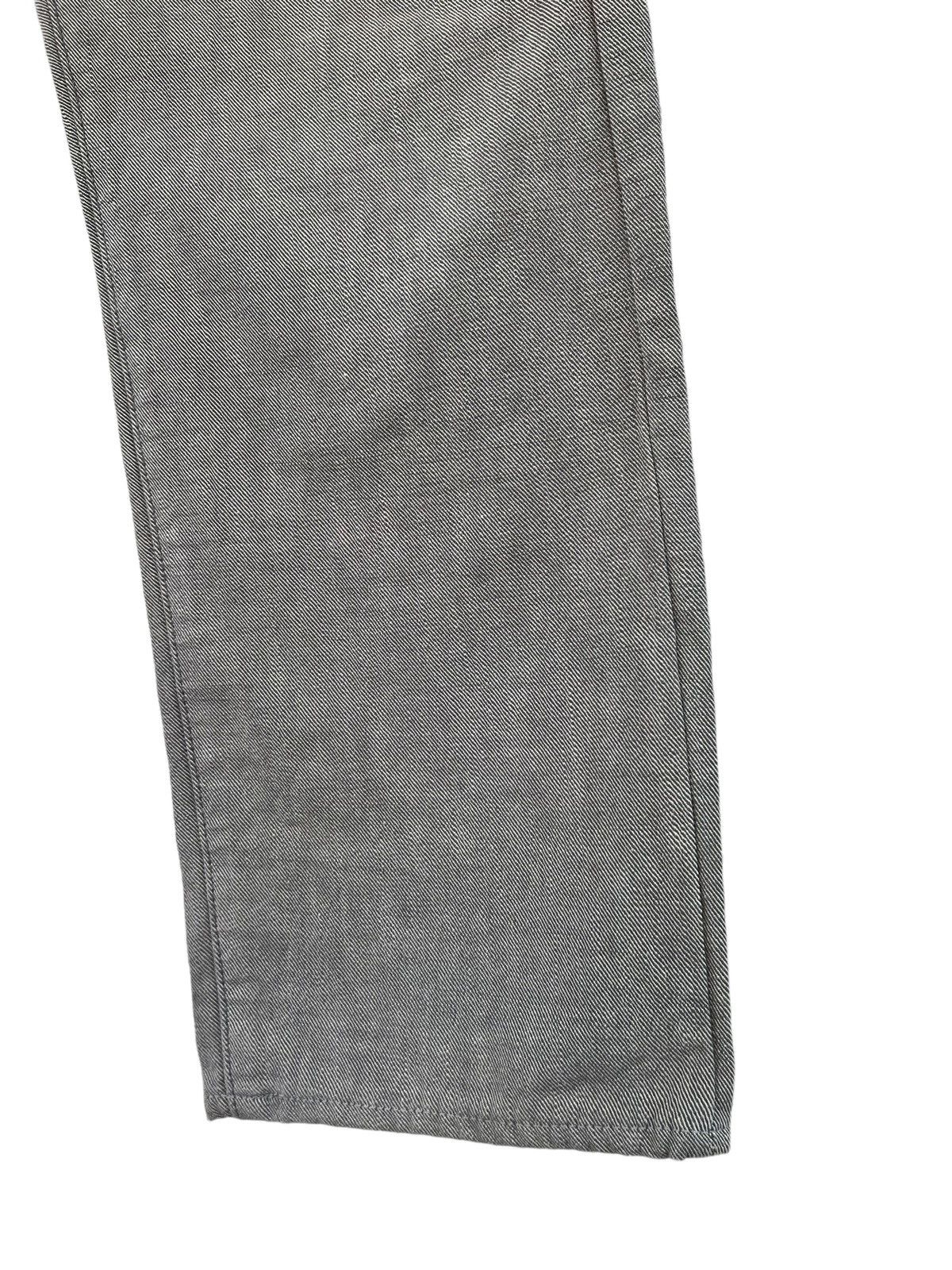 BRU NA BOINNE Bru Na Boinne Japan Muddy Grey Denim Cropped Selvedge Jeans Size US 31 - 11 Thumbnail
