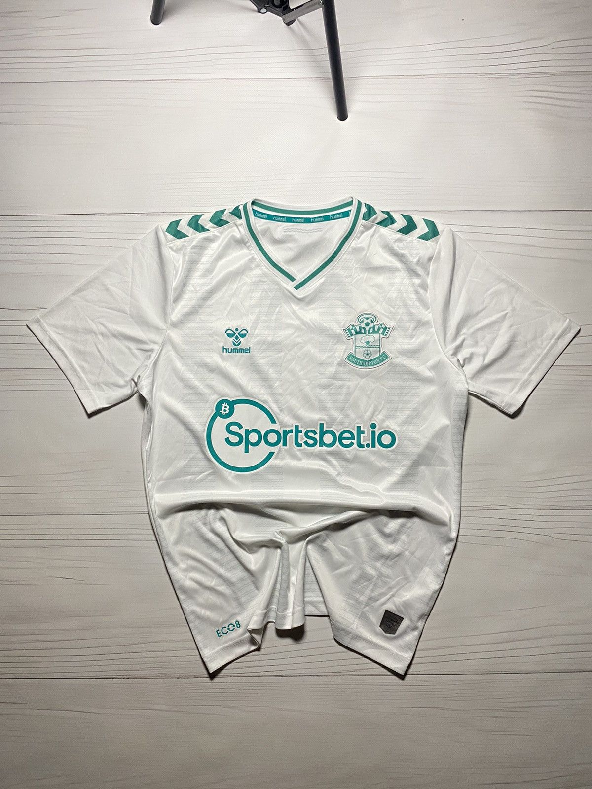 Vintage Hummel Southampton 2023/24 Away Football Shirt Soccer Jersey Size US M / EU 48-50 / 2 - 1 Thumbnail