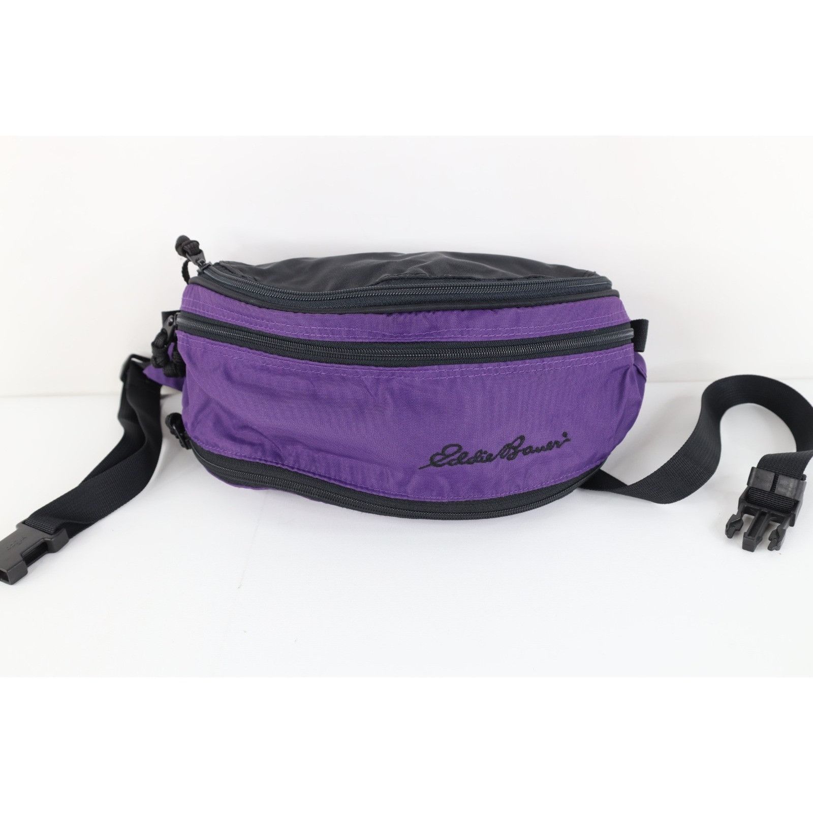 Eddie Bauer Vintage 90s Eddie Bauer Hiking Fanny Pack Belted Waist Bag Size ONE SIZE - 1 Thumbnail