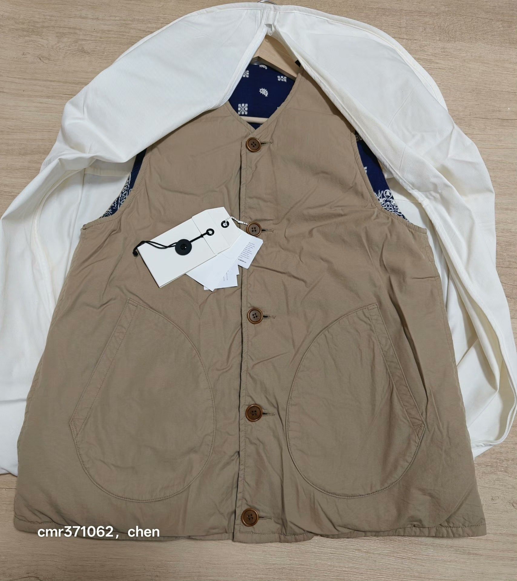 Visvim VISVIM 20AW SPOT KORA DOWN VEST Size US S / EU 44-46 / 1 - 7 Thumbnail