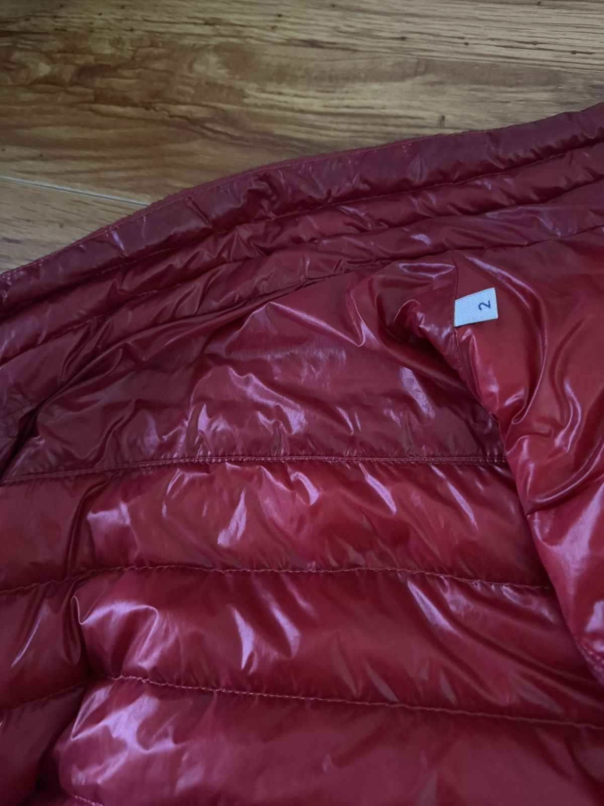Moncler Moncler Jacket Daniel Size 2 (S) Red Size US S / EU 44-46 / 1 - 12 Thumbnail
