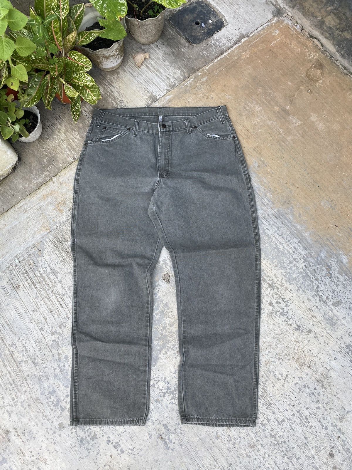 Dickies Dickies Baggy Duck Canvas Carpenter Pants Size US 37 - 1 Thumbnail