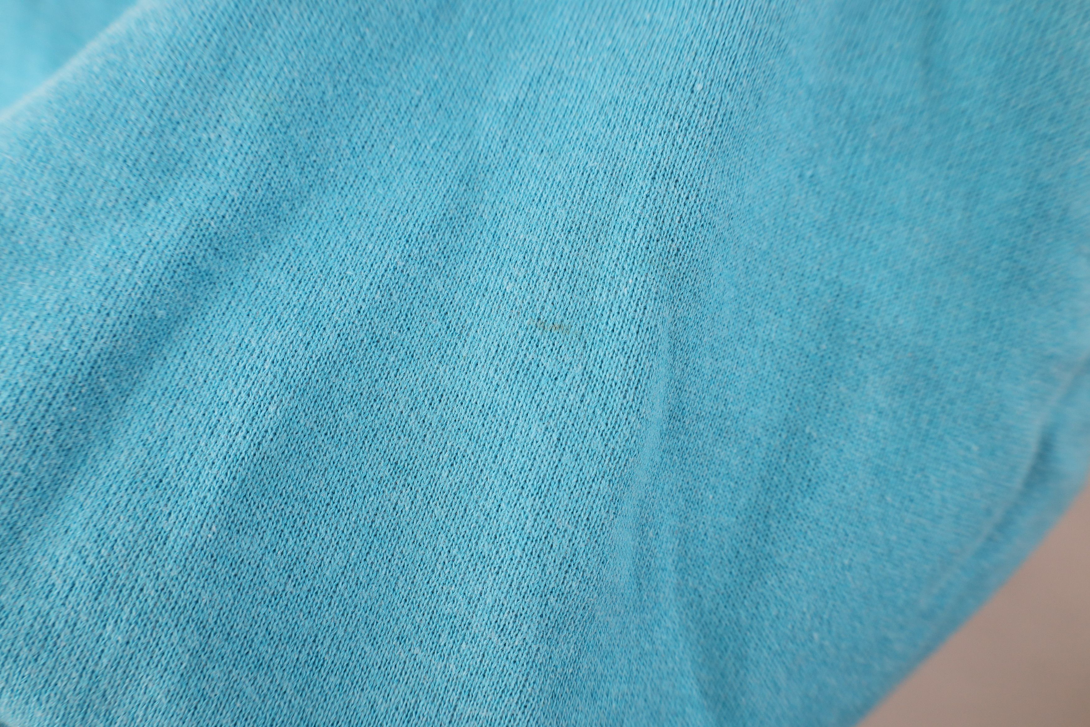 Vintage Vintage 90s Streetwear Cream Cone Crewneck Sweatshirt Blue Size L / US 10 / IT 46 - 5 Thumbnail
