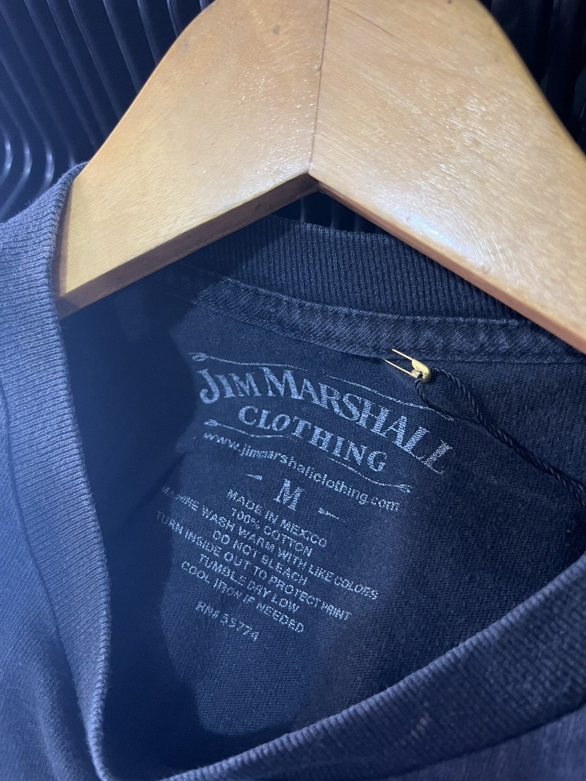 Band Tees Mens Small Jim Marshall Clothing - Johnny Cash T-shirt Size US M / EU 48-50 / 2 - 4 Thumbnail