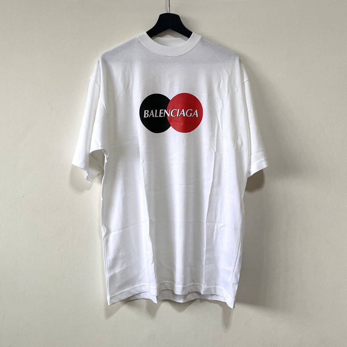 Balenciaga Balenciaga Mastercard Logo T-Shirt | Grailed