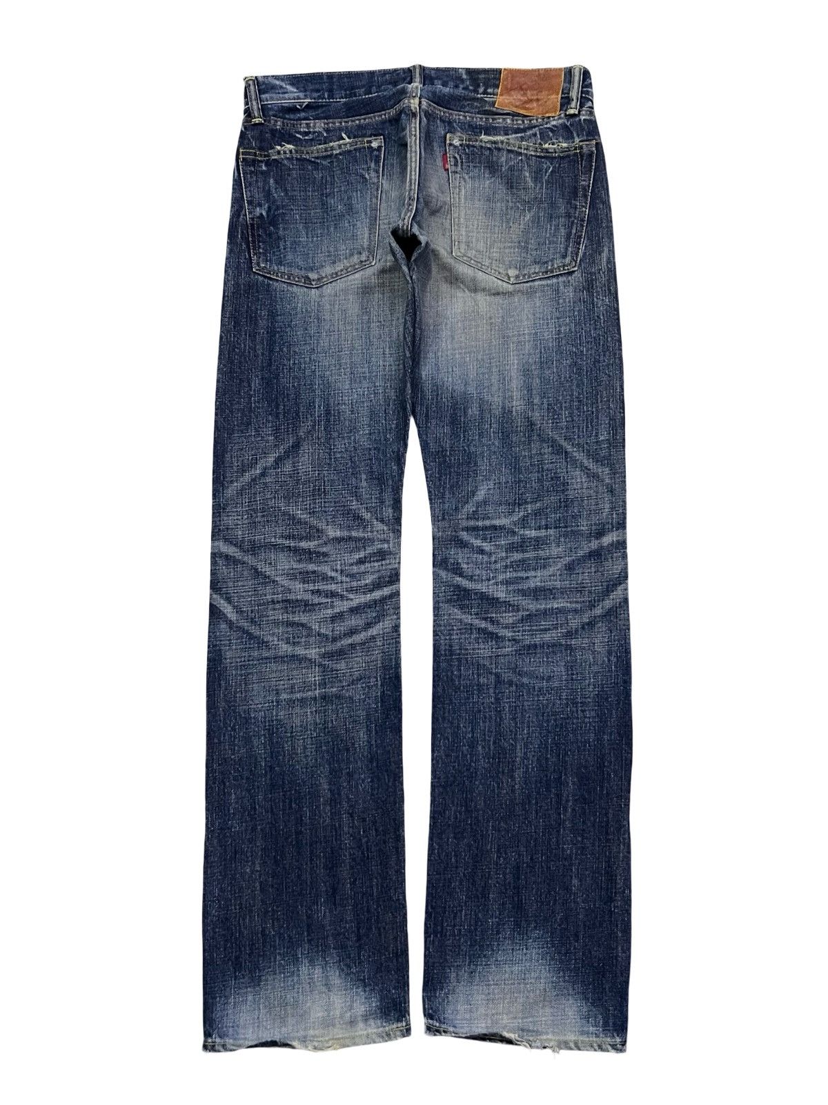 Eternal Vintage ETERNAL Japanese Denim | Vintage Faded Honeycomb Size US 33 - 3 Thumbnail