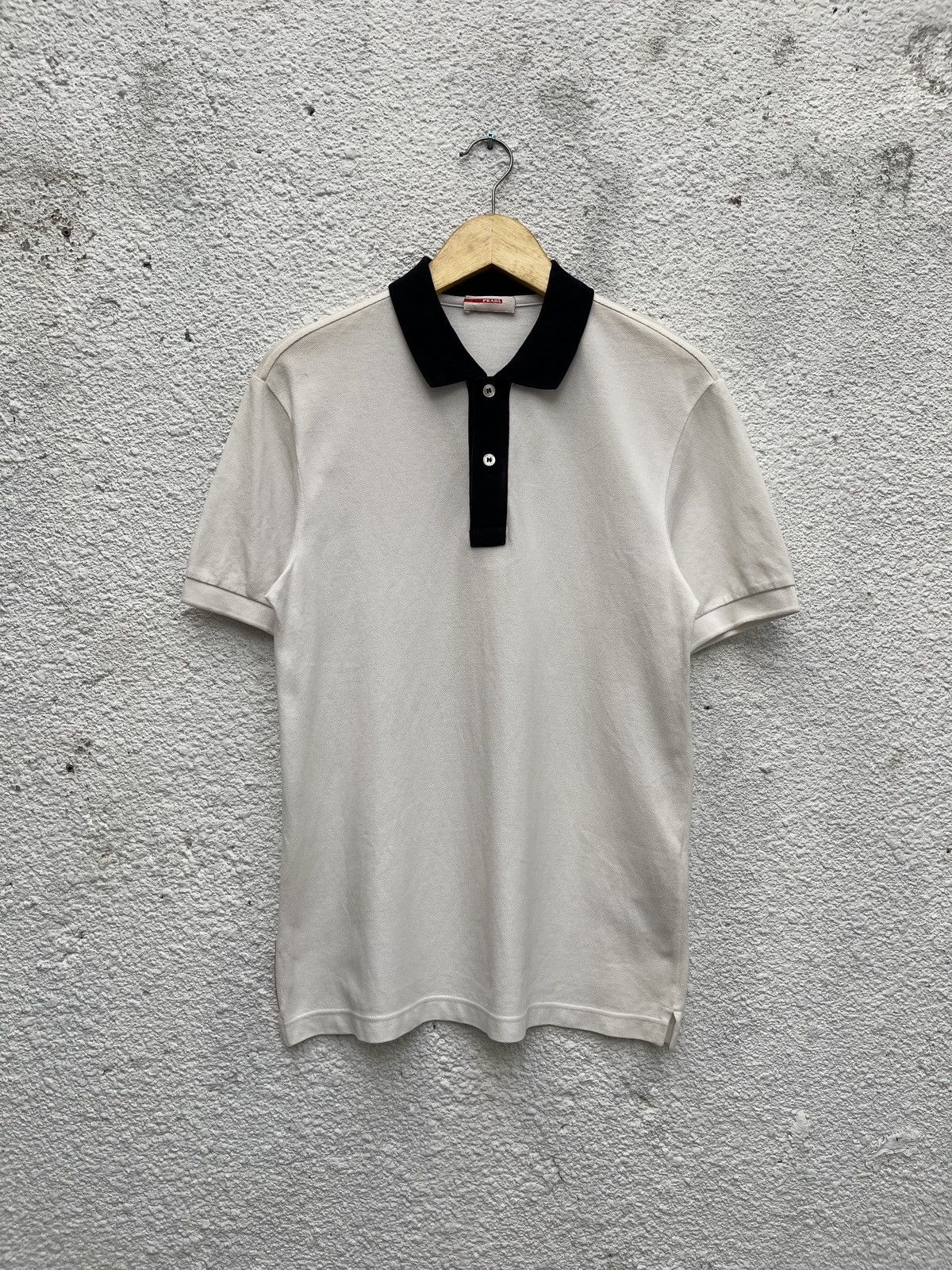 Prada Prada Sport Linea Rossa Polo Shirt Size US S / EU 44-46 / 1 - 1 Thumbnail