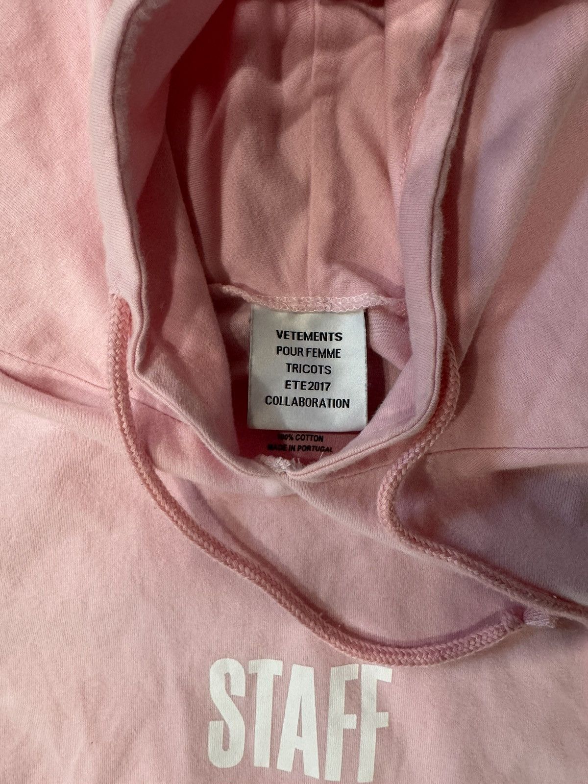 Vetements Vetements Staff hoodie SS17 Size US L / EU 52-54 / 3 - 3 Thumbnail