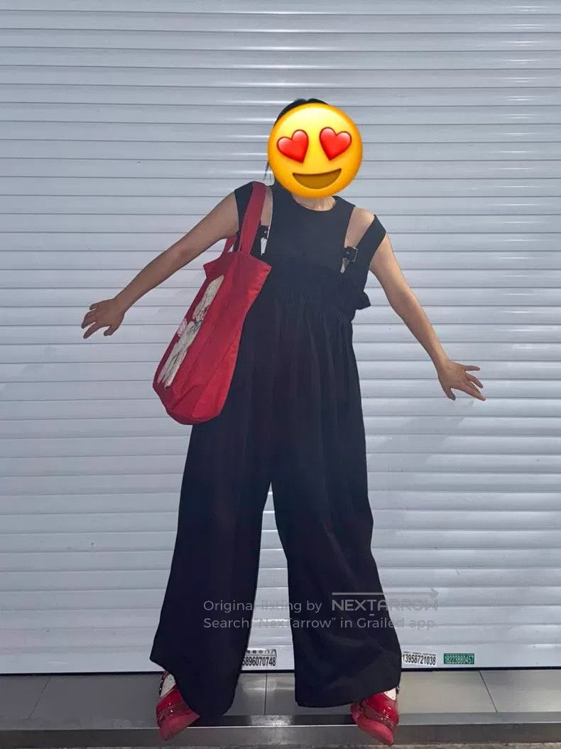 Comme des Garcons Comme Des Garcons size XS Lace ruffled suspender long pant Size 23" - 2 Thumbnail