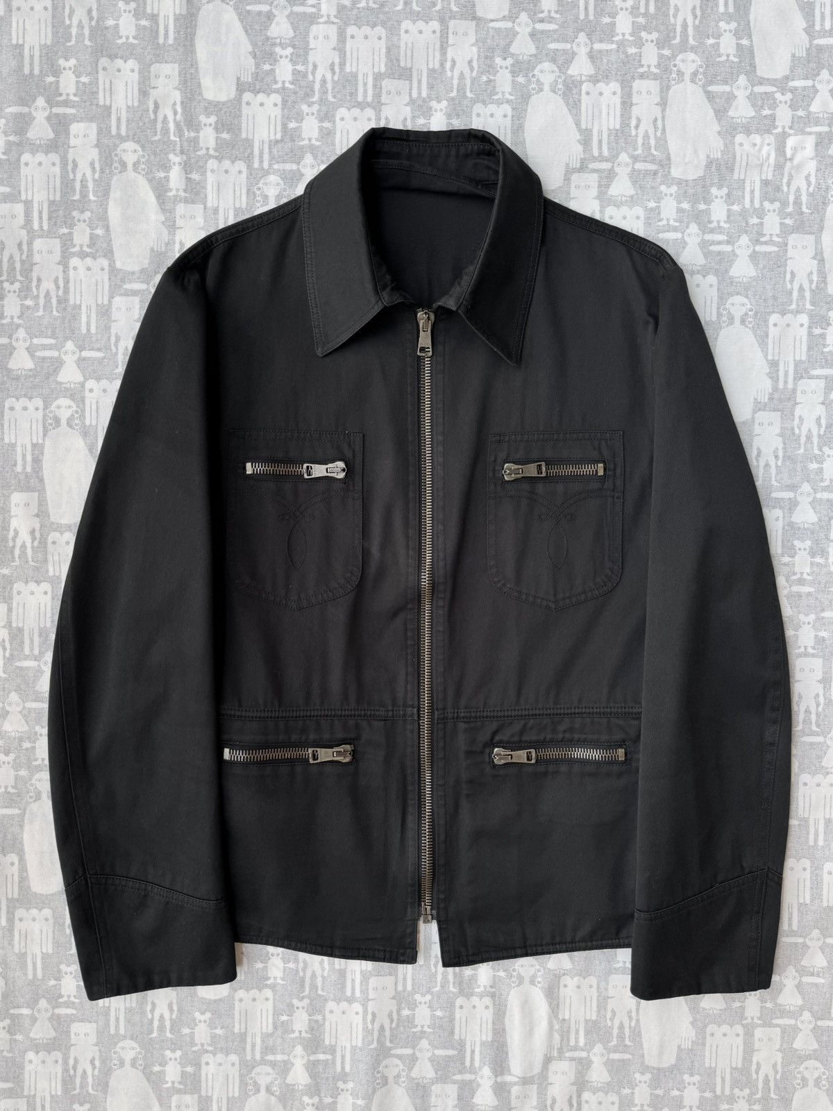 Gucci Gucci Tom Ford SS04 Western 4 Pocket Zipped Jacket Size US L / EU 52-54 / 3 - 1 Thumbnail