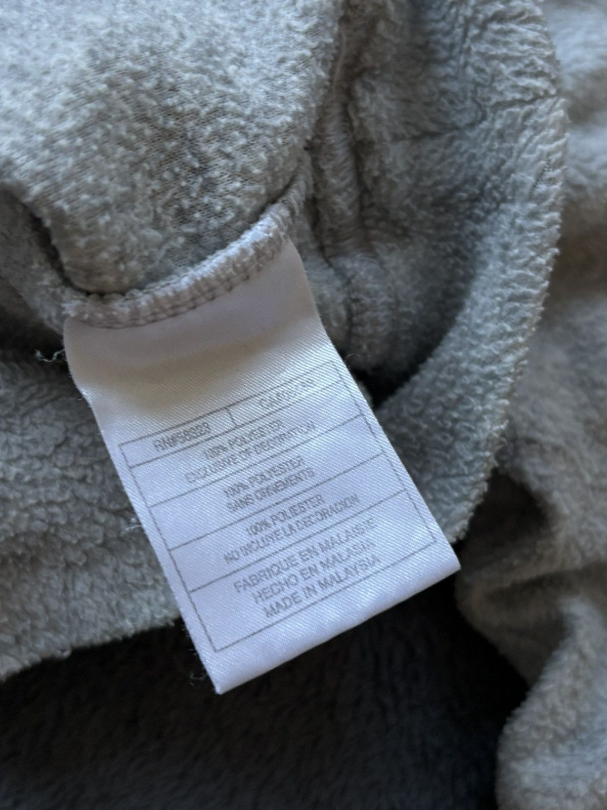 Nike 90s Nike Vintage Spellout Logo Teddy Fleece Hoodie Rare Y2K Size US S / EU 44-46 / 1 - 7 Thumbnail