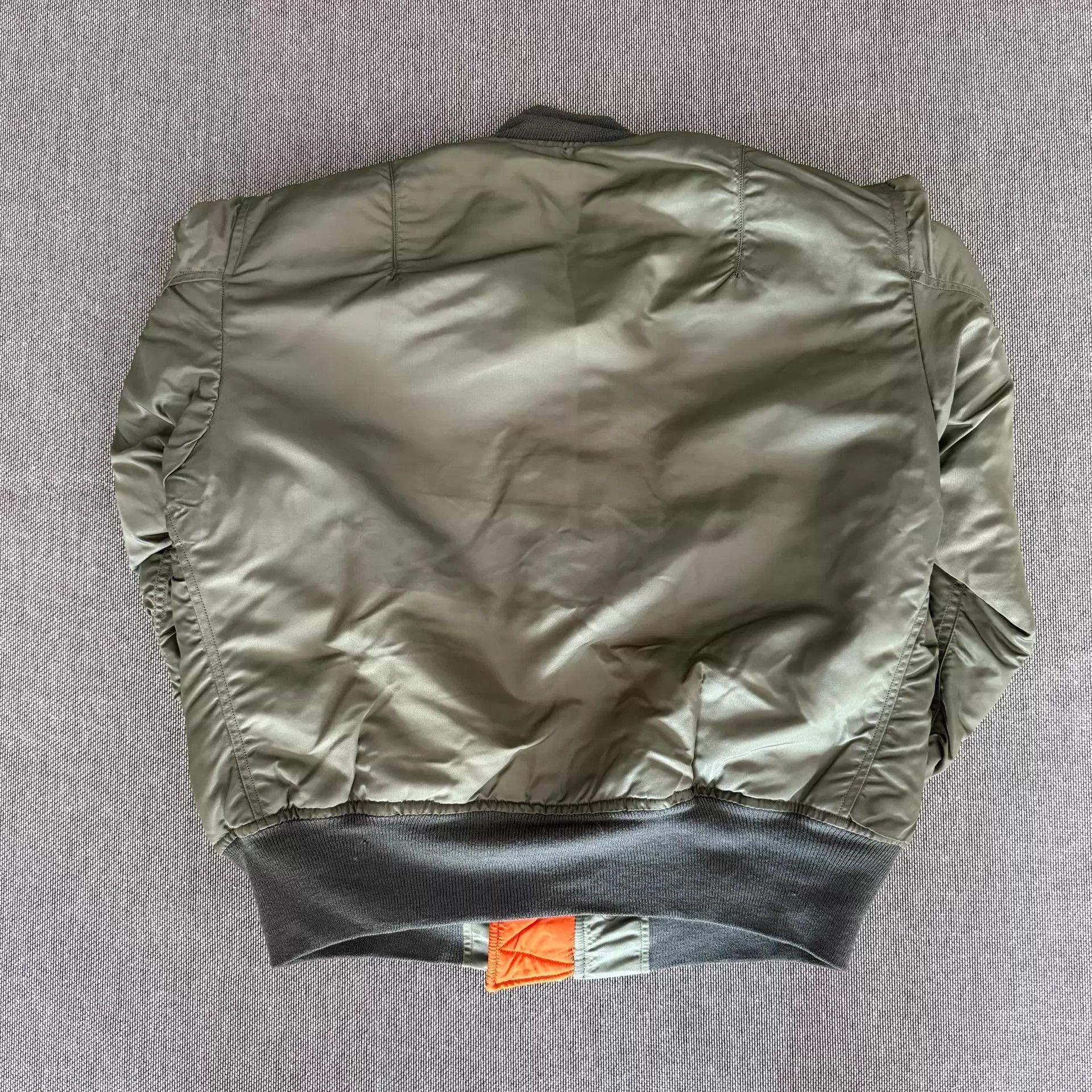 Alpha Industries Alpha 1963 Vintage MA-1 M Orange Lining Bomber Jacket Size US M / EU 48-50 / 2 - 2 Thumbnail
