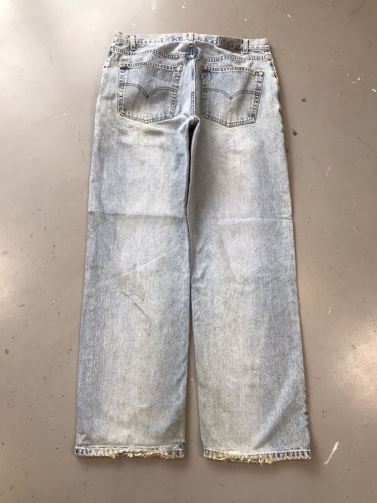 Levi's × Vintage Vintage Levi’s Strauss & co. silver tab distressed denim Size US 36 / EU 52 - 2 Thumbnail