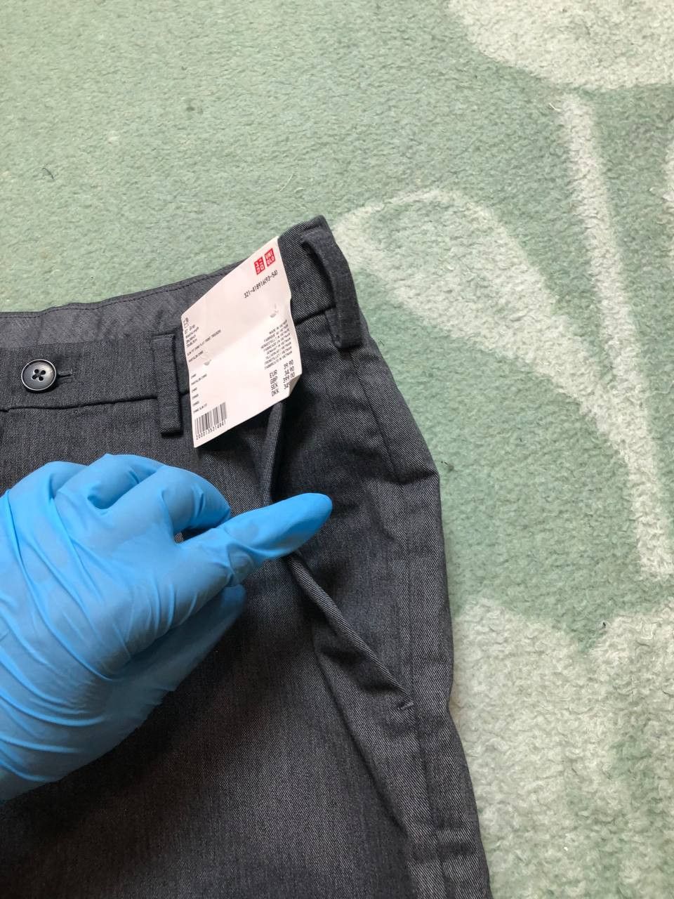 Uniqlo Uniqlo gray Vintage Casual Pants Y2K streetwear Size US 28 / EU 44 - 9 Thumbnail