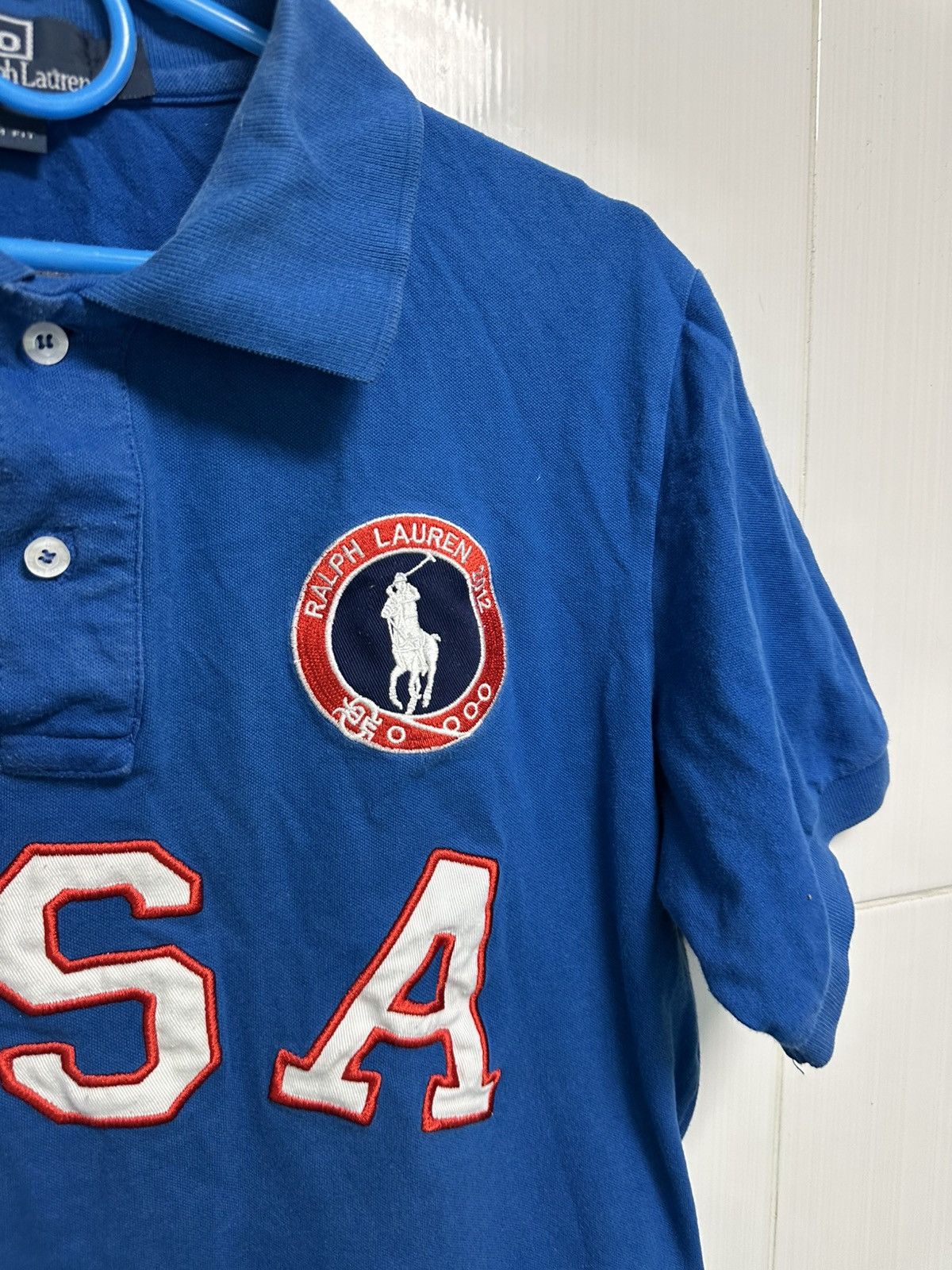 Polo Ralph Lauren 2012 Ralph Lauren USA Olympic Team Official Polo Shirt Mens Size US L / EU 52-54 / 3 - 2 Thumbnail