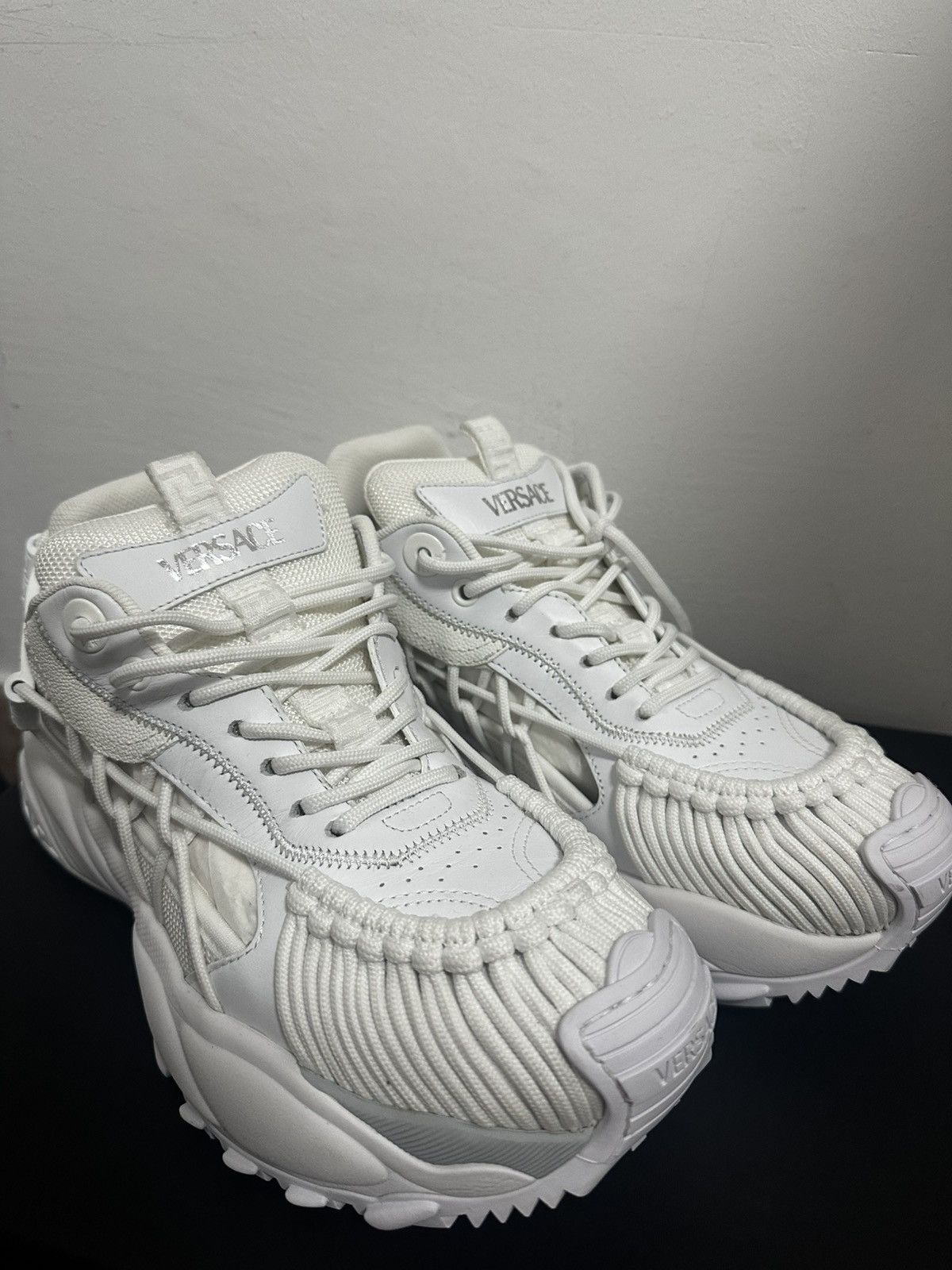 Versace Versace Mercury M_VS_01 White Sneakers Size US 7 / EU 40 - 3 Thumbnail