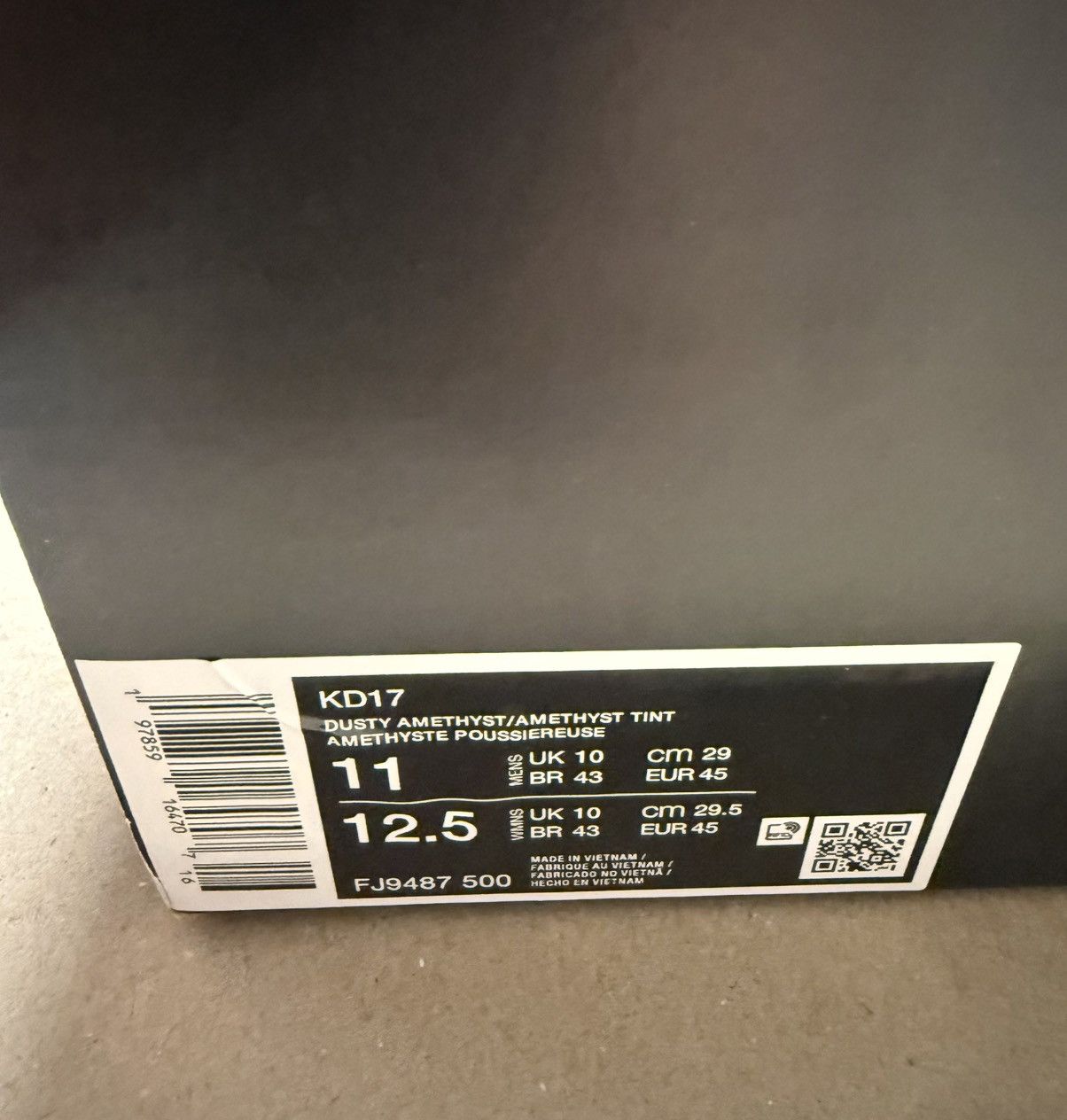 Nike Nike KD 17 B.A.D. Kevin Durant Men’s size 11 shoes NEW! Size US 11 / EU 44 - 6 Thumbnail