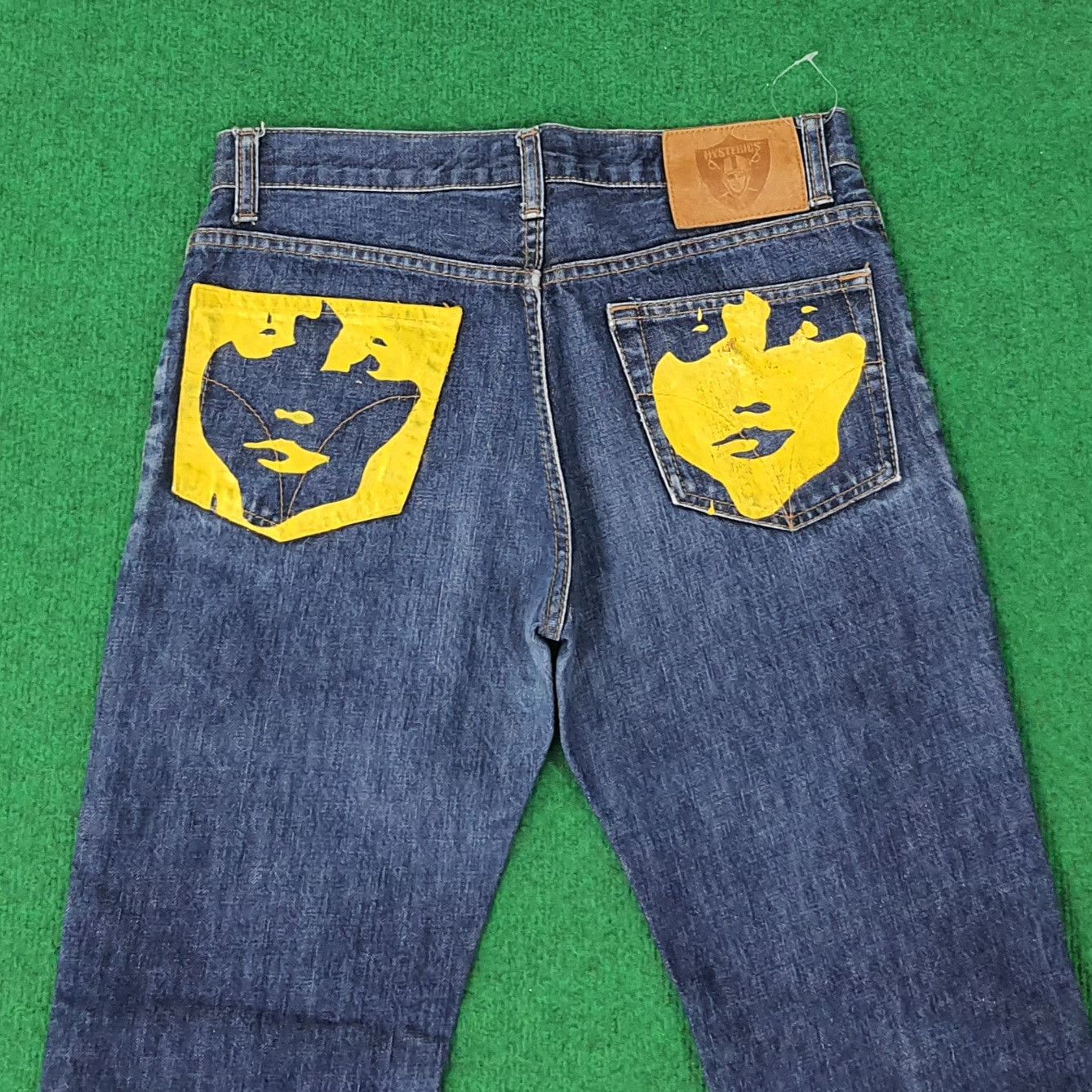 Hysteric Glamour Vintage Hysteric Glamour Japan Custom Logo Jeans C244N8 Size US 27 - 2 Thumbnail