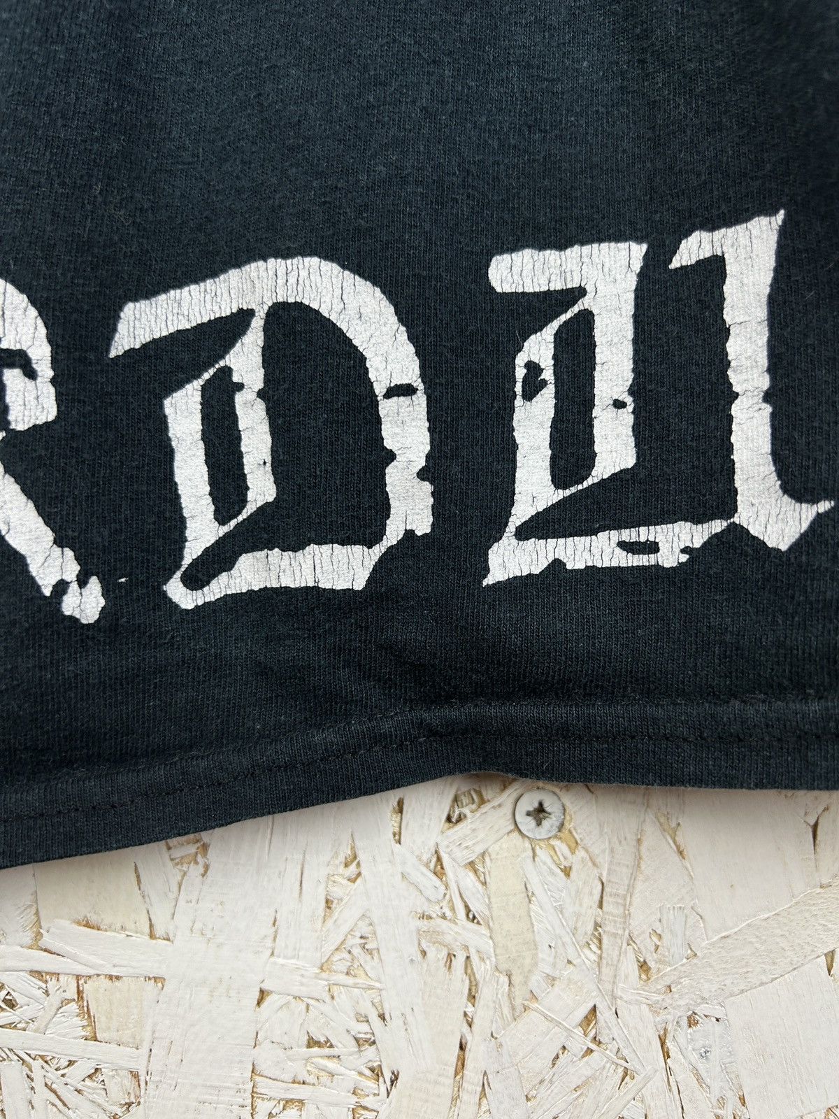 Band Tees 00s Vintage Marduk Frontschwein Black Metal T-Shirt M Size US M / EU 48-50 / 2 - 7 Thumbnail