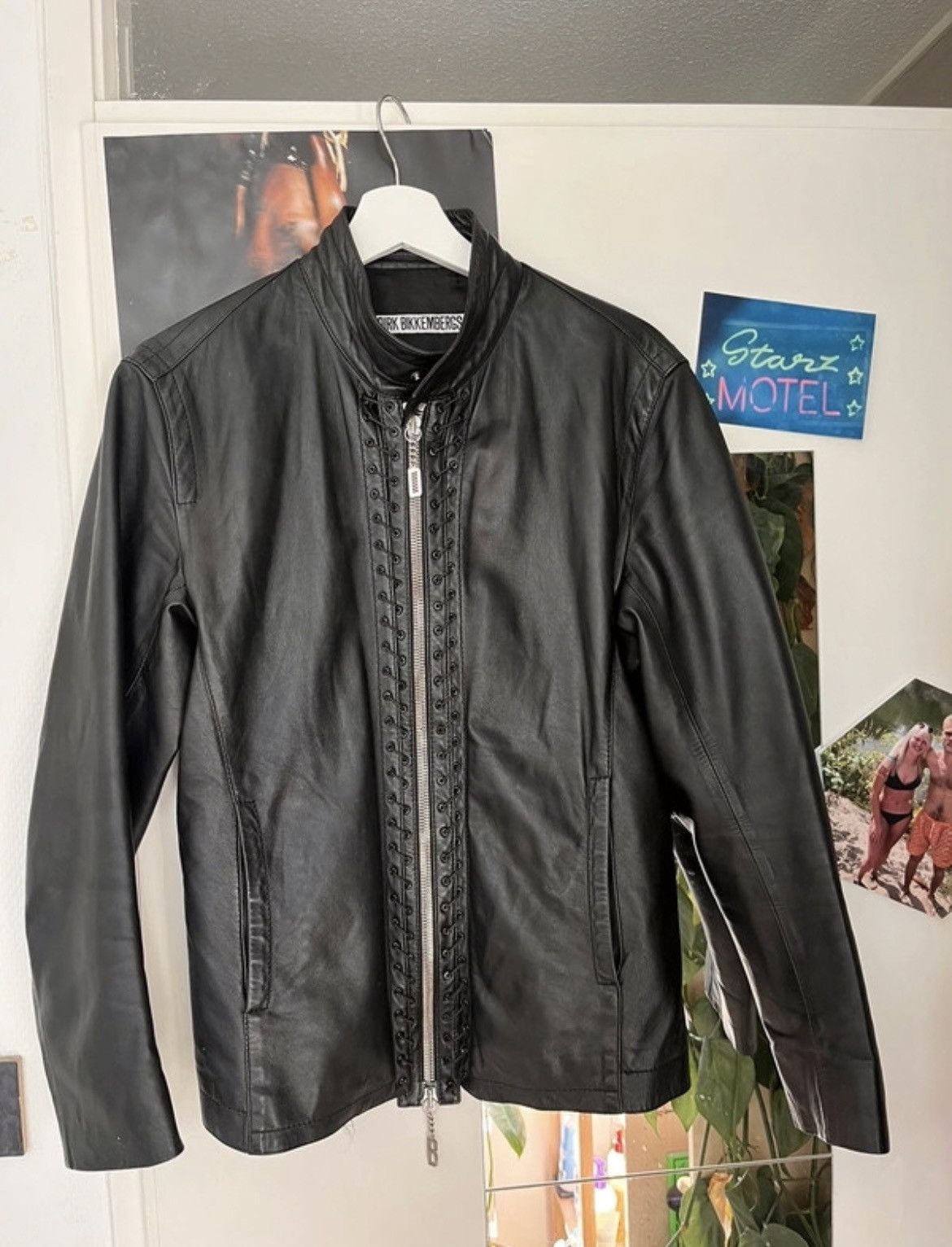 Dirk Bikkembergs Dirk bikkembergs leather jacket. Grailed