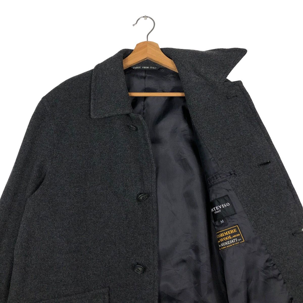 Issey Miyake 🔥Vintage Long Jacket Wool Cashmere Monteviso Japan Size US M / EU 48-50 / 2 - 12 Thumbnail
