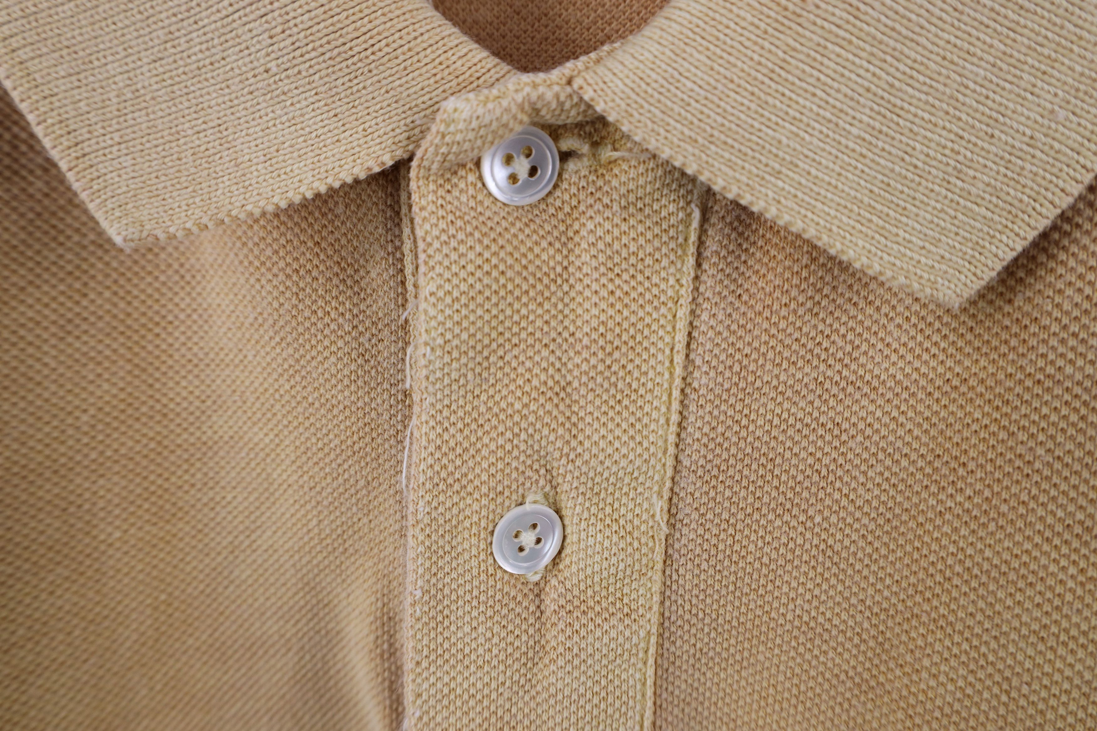 Calvin Klein × Vintage Vintage 90s Calvin Klein Dye Stonewash Collared Polo Shirt Size US XL / EU 56 / 4 - 9 Thumbnail