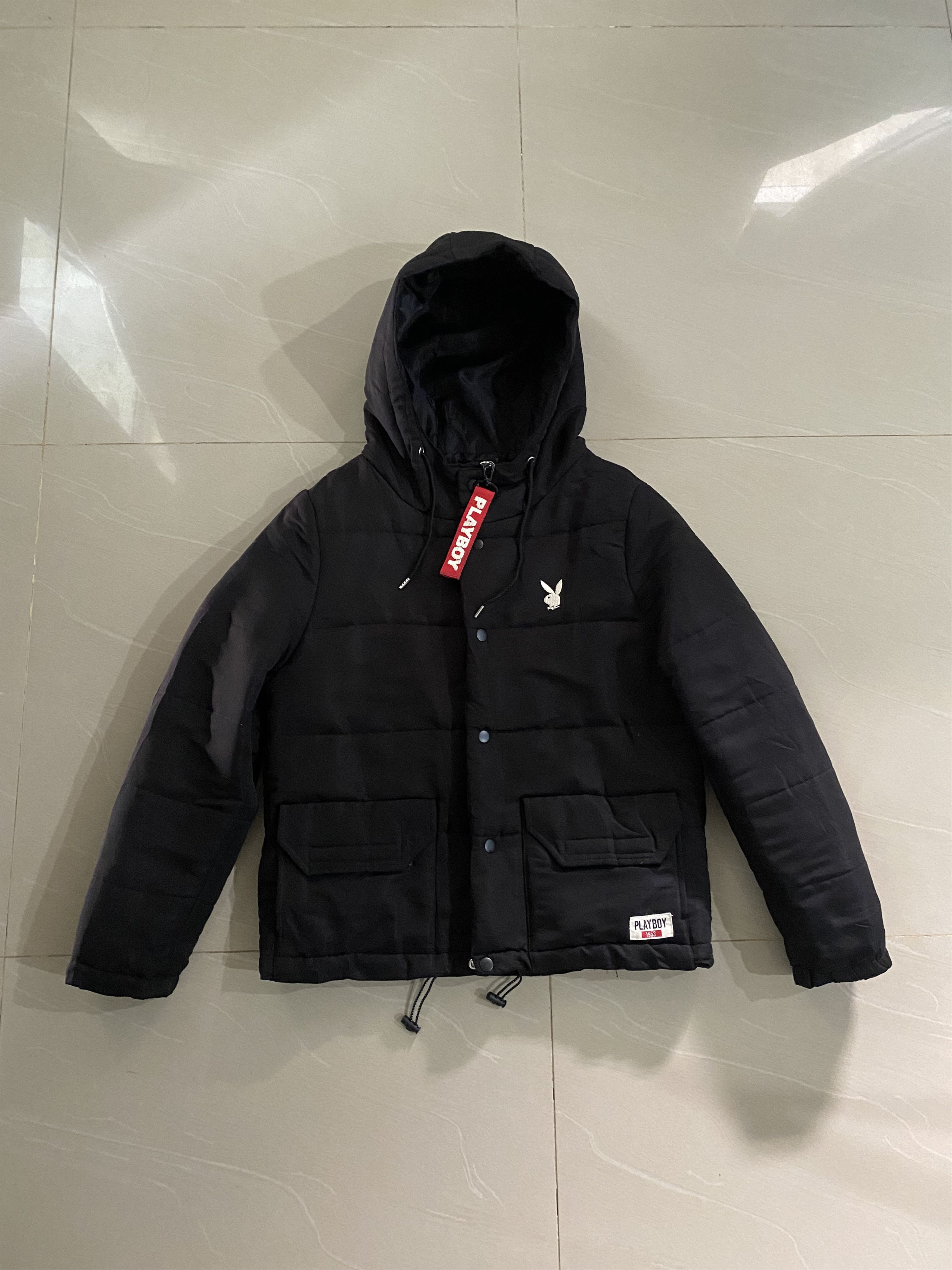 Playboy Vintage Playboy Bunny Puffer Jacket Size M / US 6-8 / IT 42-44 - 1 Thumbnail