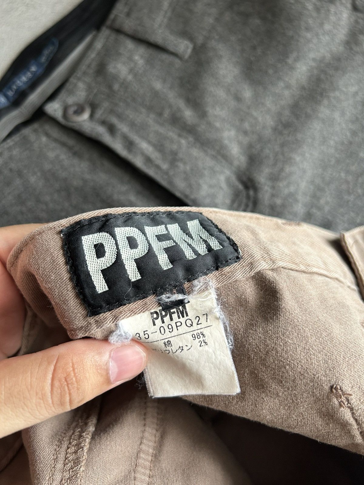 PPFM PPFM Curly Brown Pants Size US 31 - 12 Thumbnail
