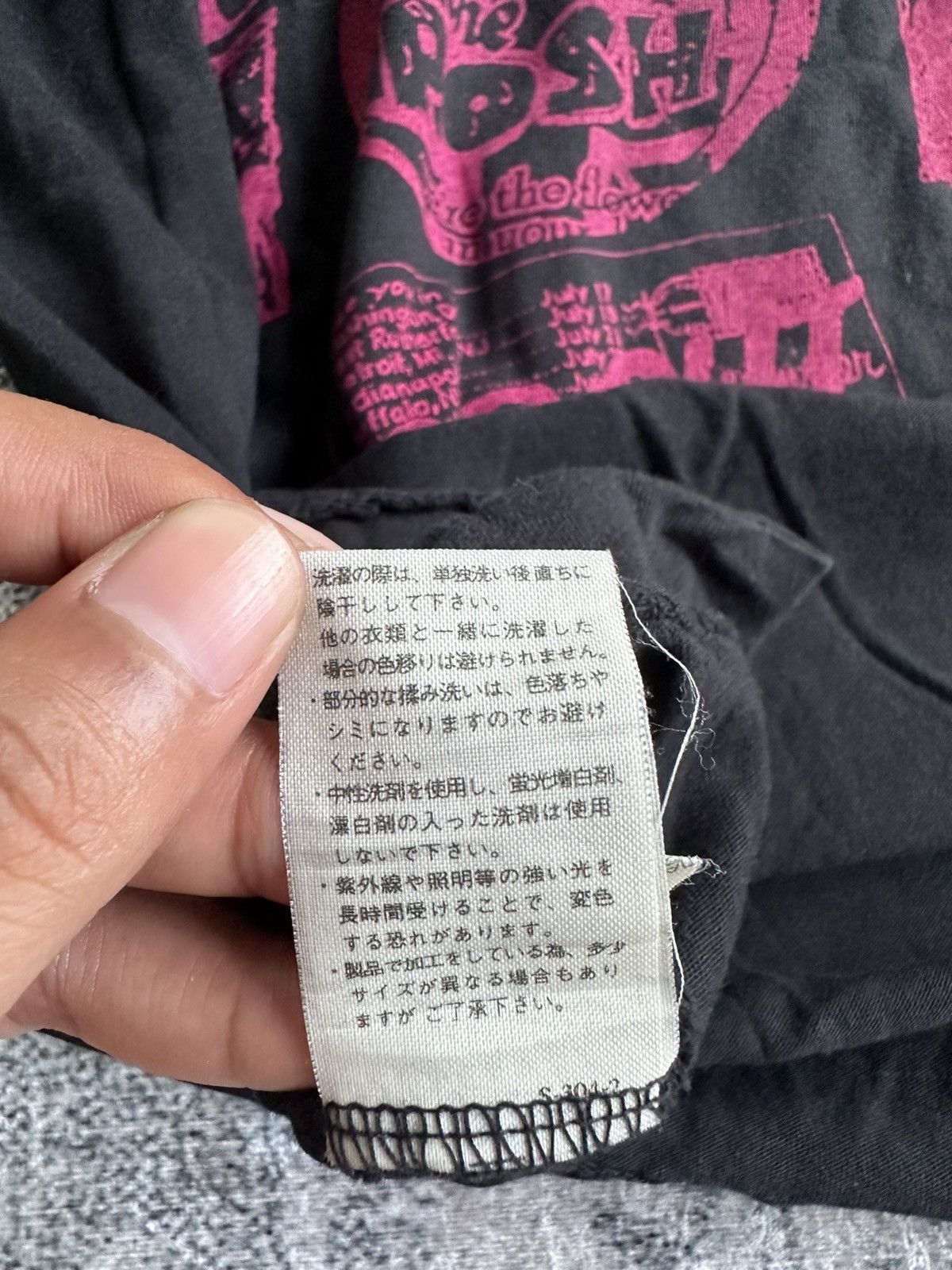 Hysteric Glamour PINKN NOISE INCORPORATION BANDCAMP TSHIRT Size US M / EU 48-50 / 2 - 8 Thumbnail