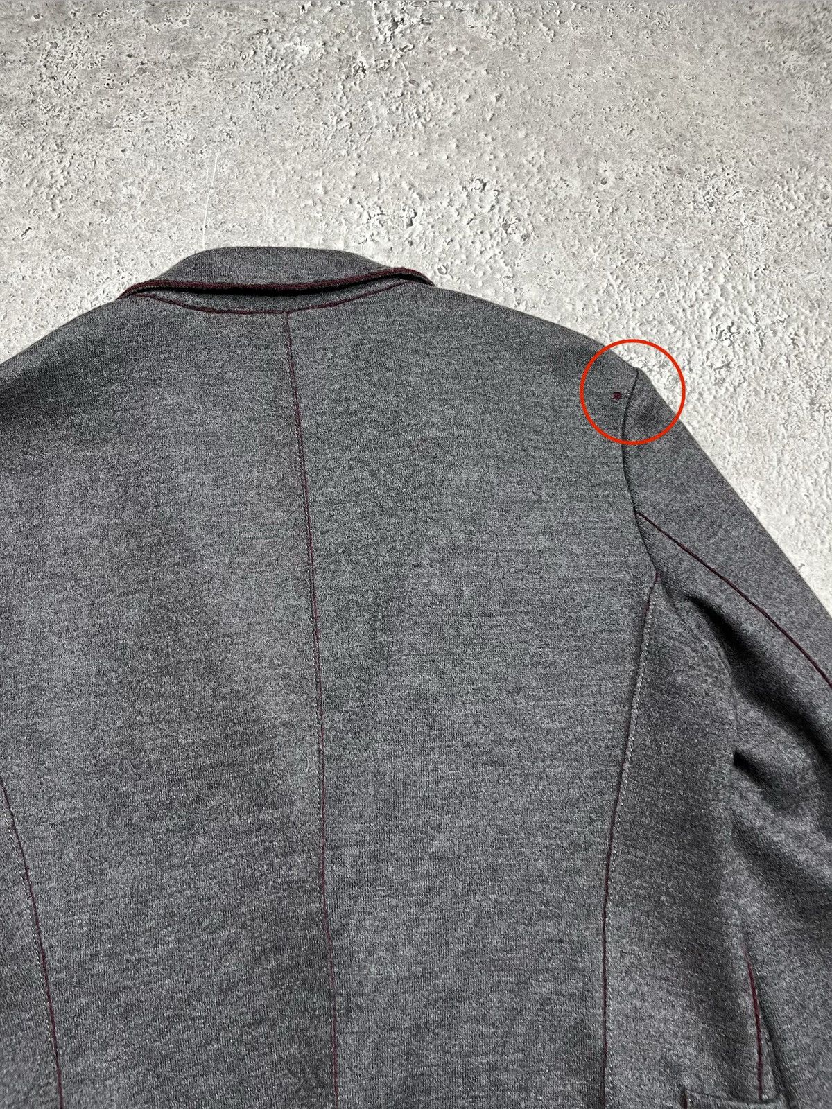 Armani Collezioni Armani Collezioni Men’s Wool Blend Grey Blazer Jacket Size US M / EU 48-50 / 2 - 15 Thumbnail