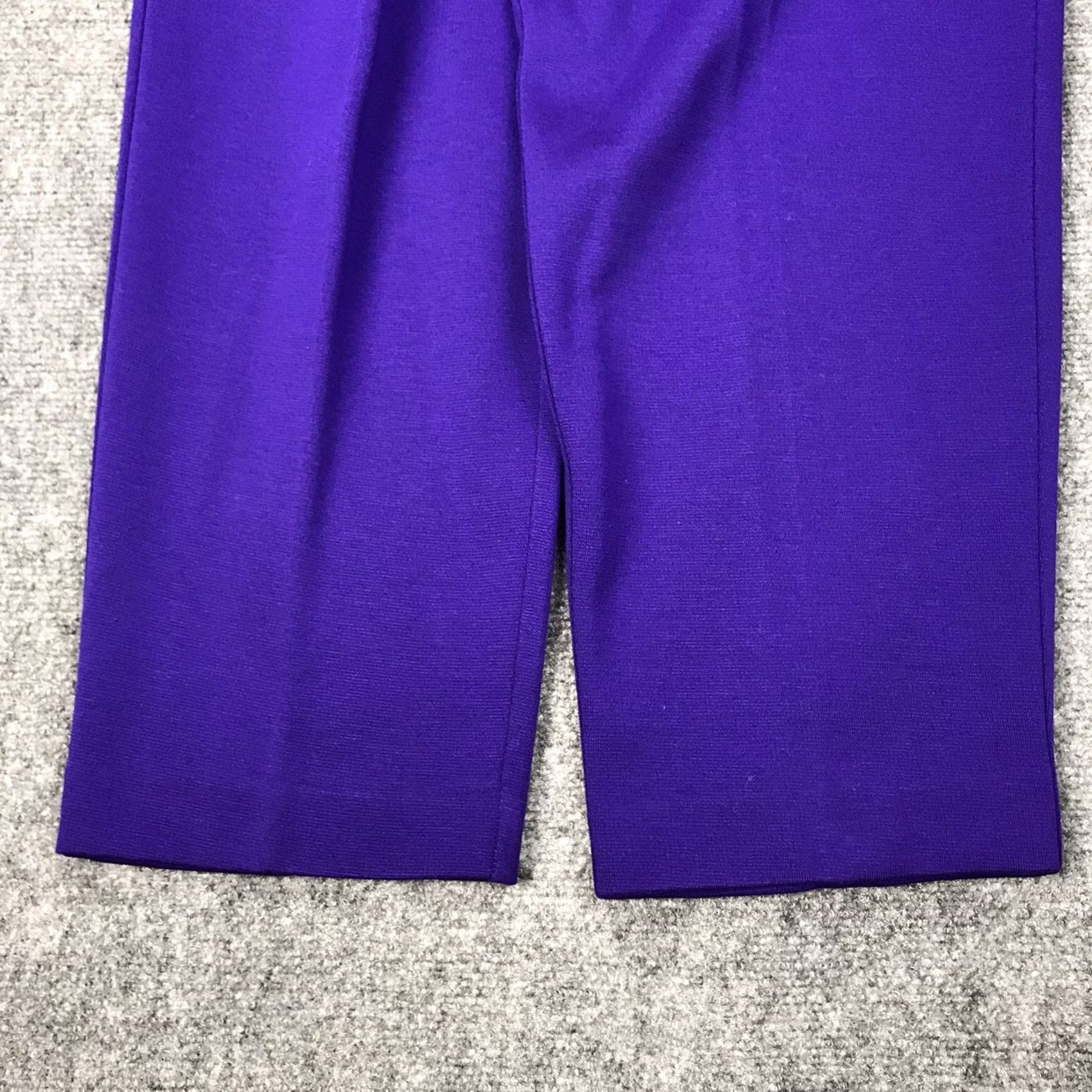 Vintage VINTAGE Alfred Dunner Sweatpants Women 16 Medium Pockets 29x27.5 90s Stylish Purple Indoor / Everyday Waist 29 in Size 32" / US 10 / IT 46 - 6 Thumbnail