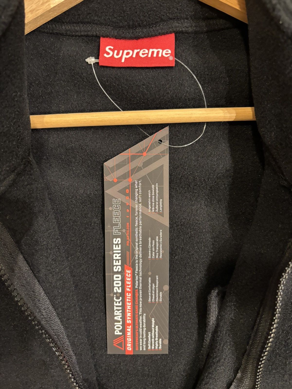 Supreme Supreme Polartec Box Logo Half Zip Fleece Size US L / EU 52-54 / 3 - 3 Thumbnail