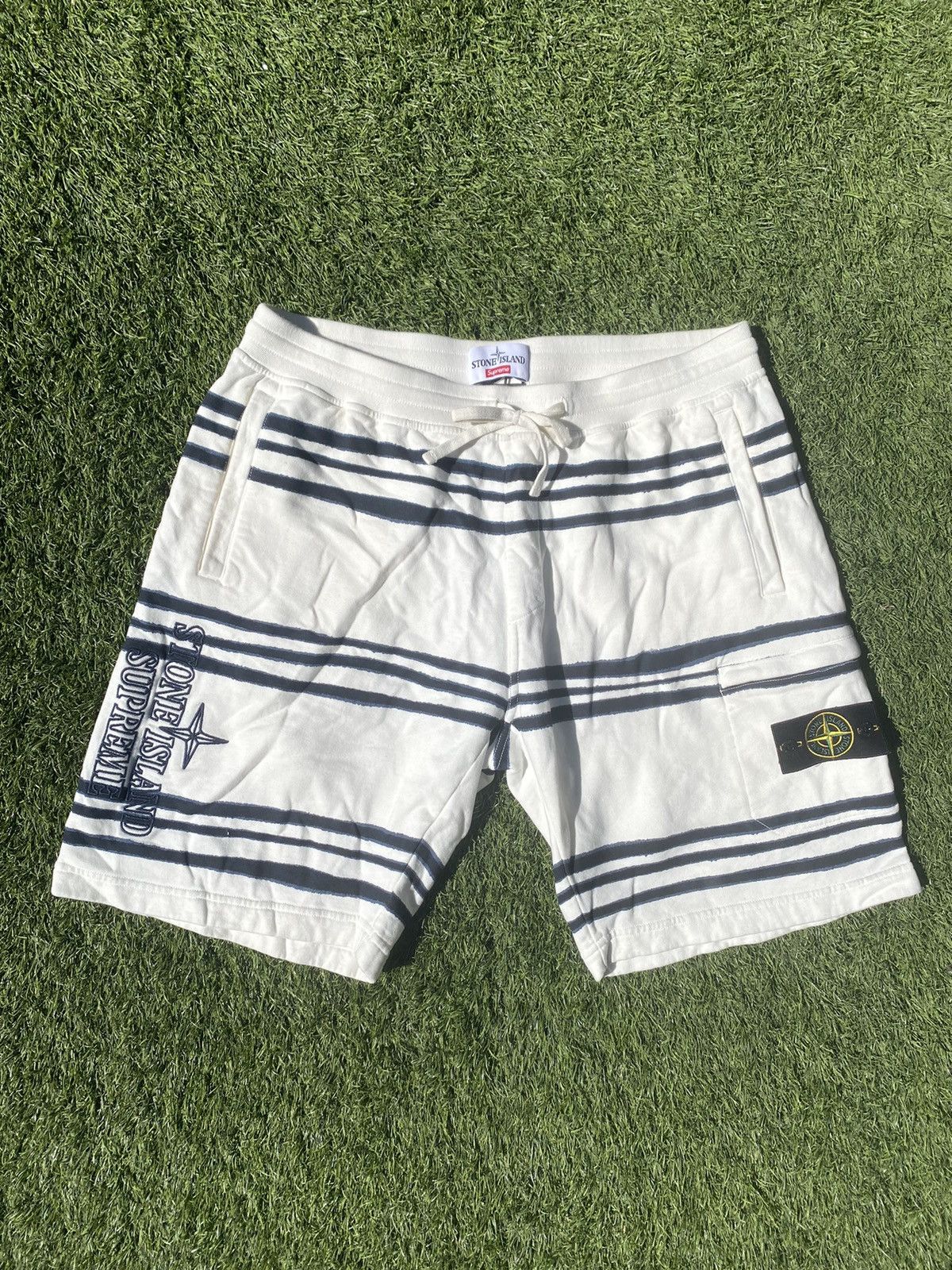 Supreme Stone Island Shorts | Grailed