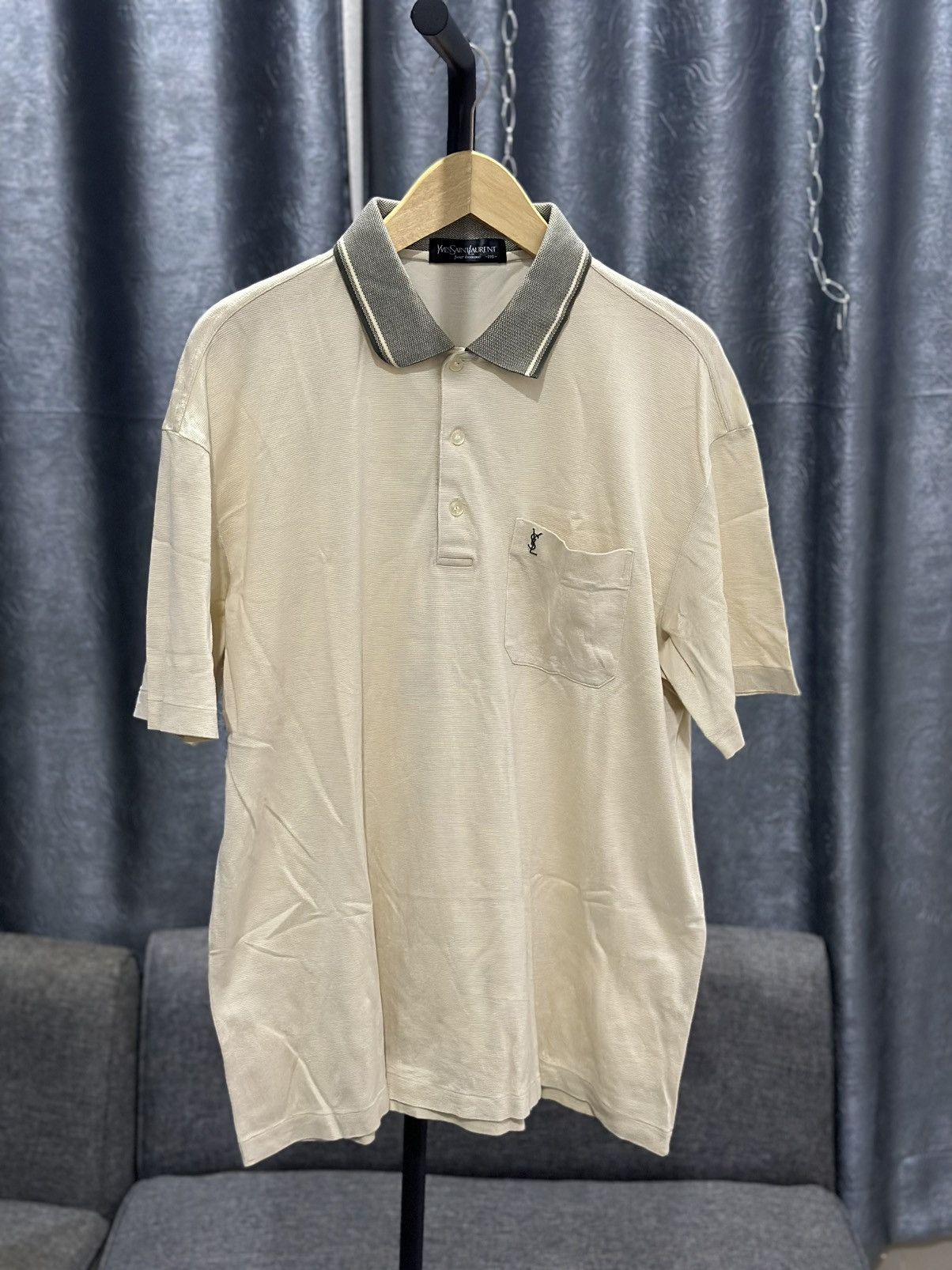 Yves Saint Laurent Yves Saint Lauren Shirt Size US XL / EU 56 / 4 - 1 Thumbnail