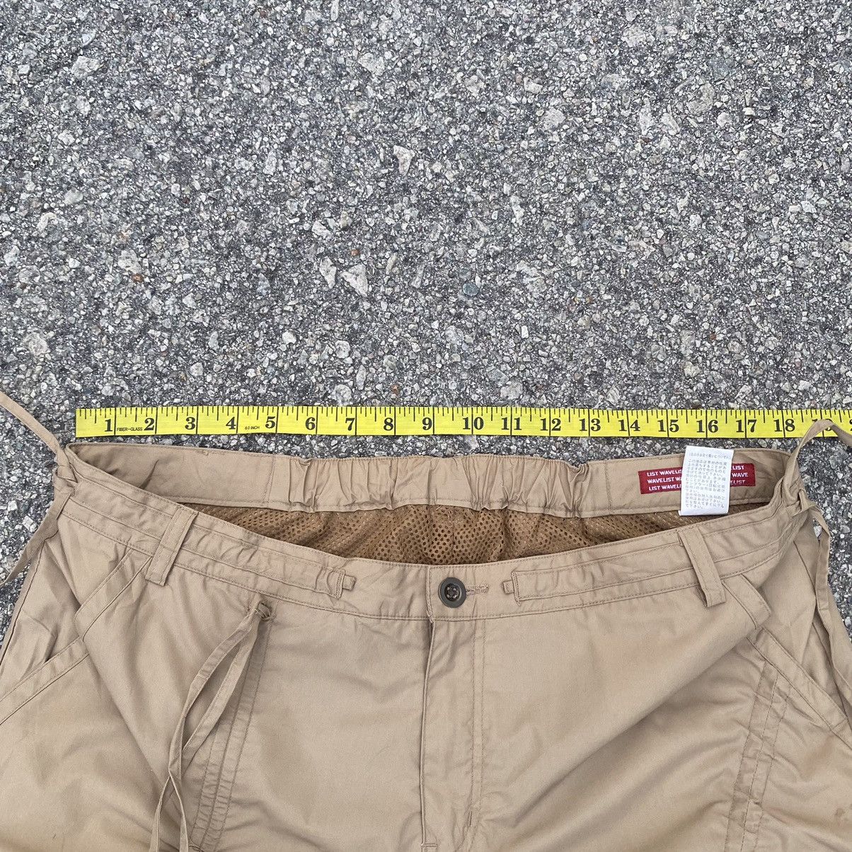 Japanese Brand WAVELIST Parachute Adjustable String Pant Size US 35 - 12 Thumbnail