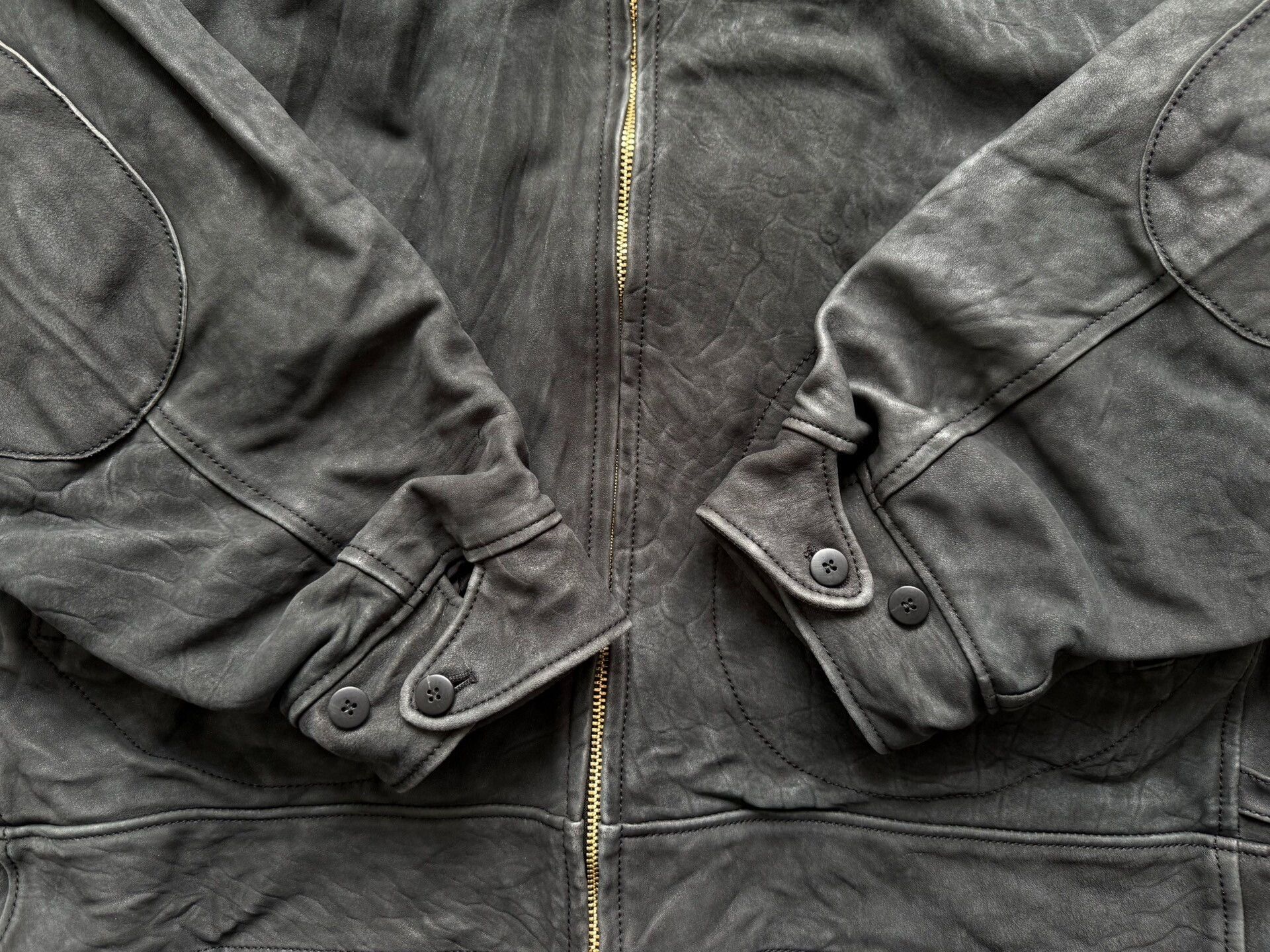 Visvim VISVIM 26SS STRATO JKT IT Leather Jacket Size US XXS / EU 40 - 7 Thumbnail