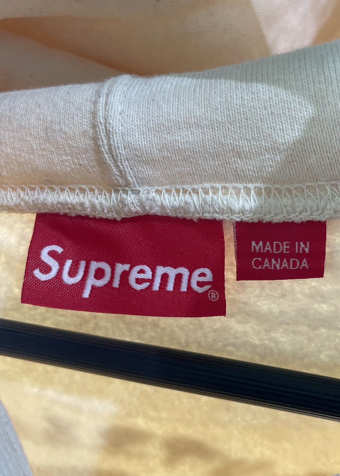 Supreme SUPREME New York SS 20 "Embryo" Natural Hoodie Size US M / EU 48-50 / 2 - 5 Thumbnail