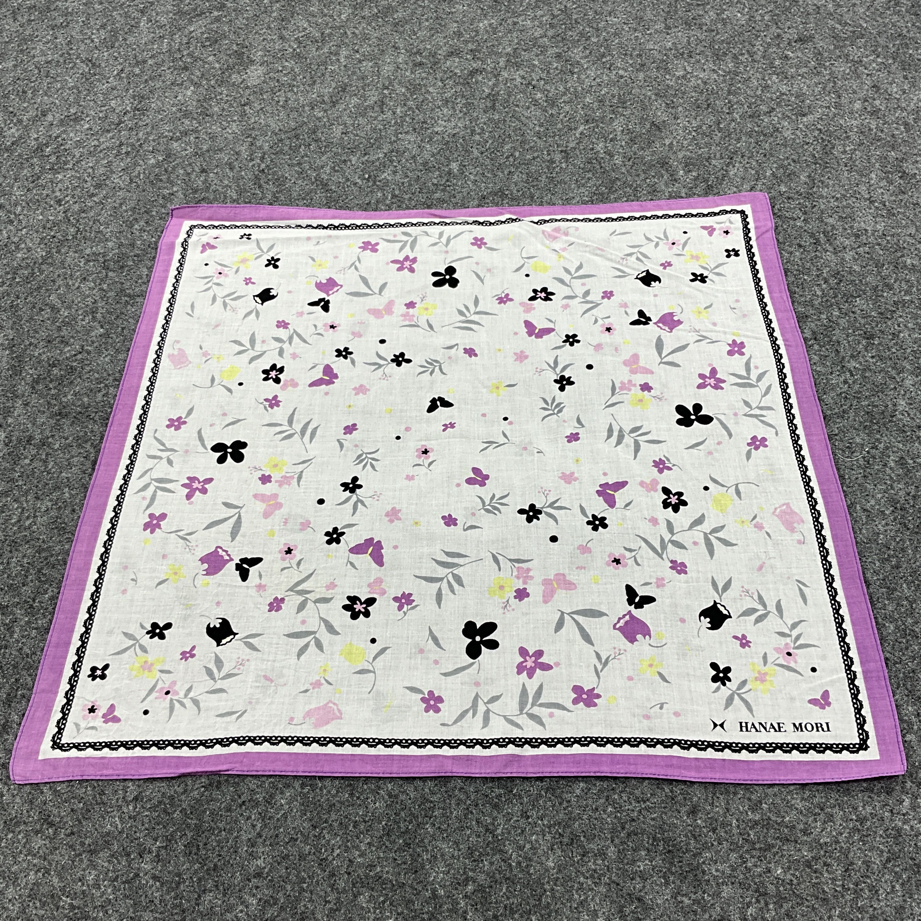 Hanae Mori × Japanese Brand Hanae Mori Handkerchief / Bandana / Neckerchief B047 Size ONE SIZE - 3 Thumbnail