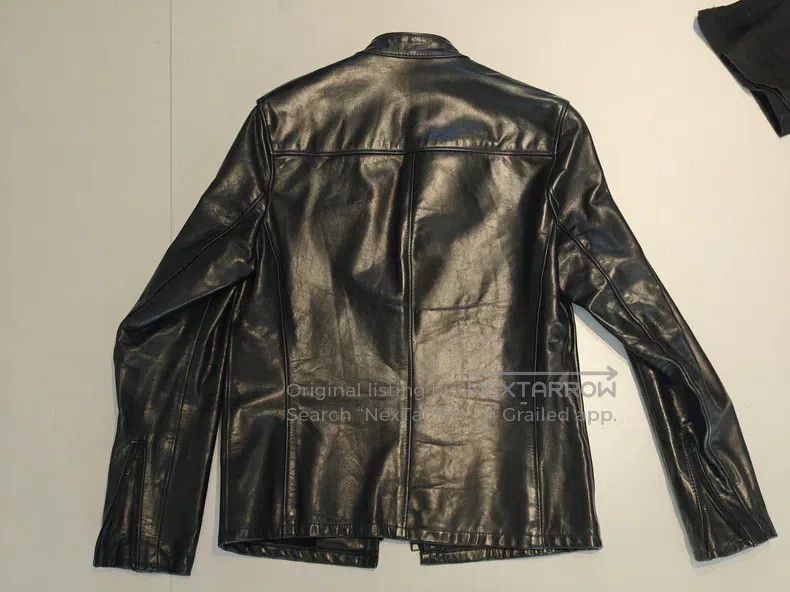 Schott Schott Ultralight wax cowhide unlined stand-up collar slim Size US S / EU 44-46 / 1 - 2 Thumbnail