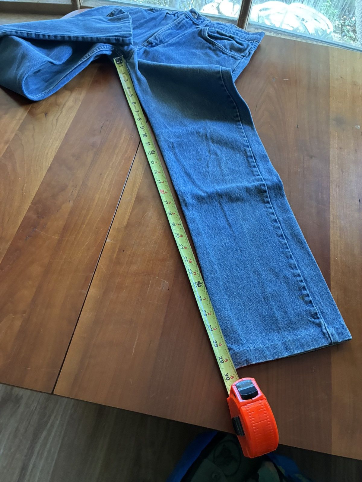 Levi's Vintage 80s Levi’s bootcut faded denim jeans Size US 30 / EU 46 - 6 Thumbnail