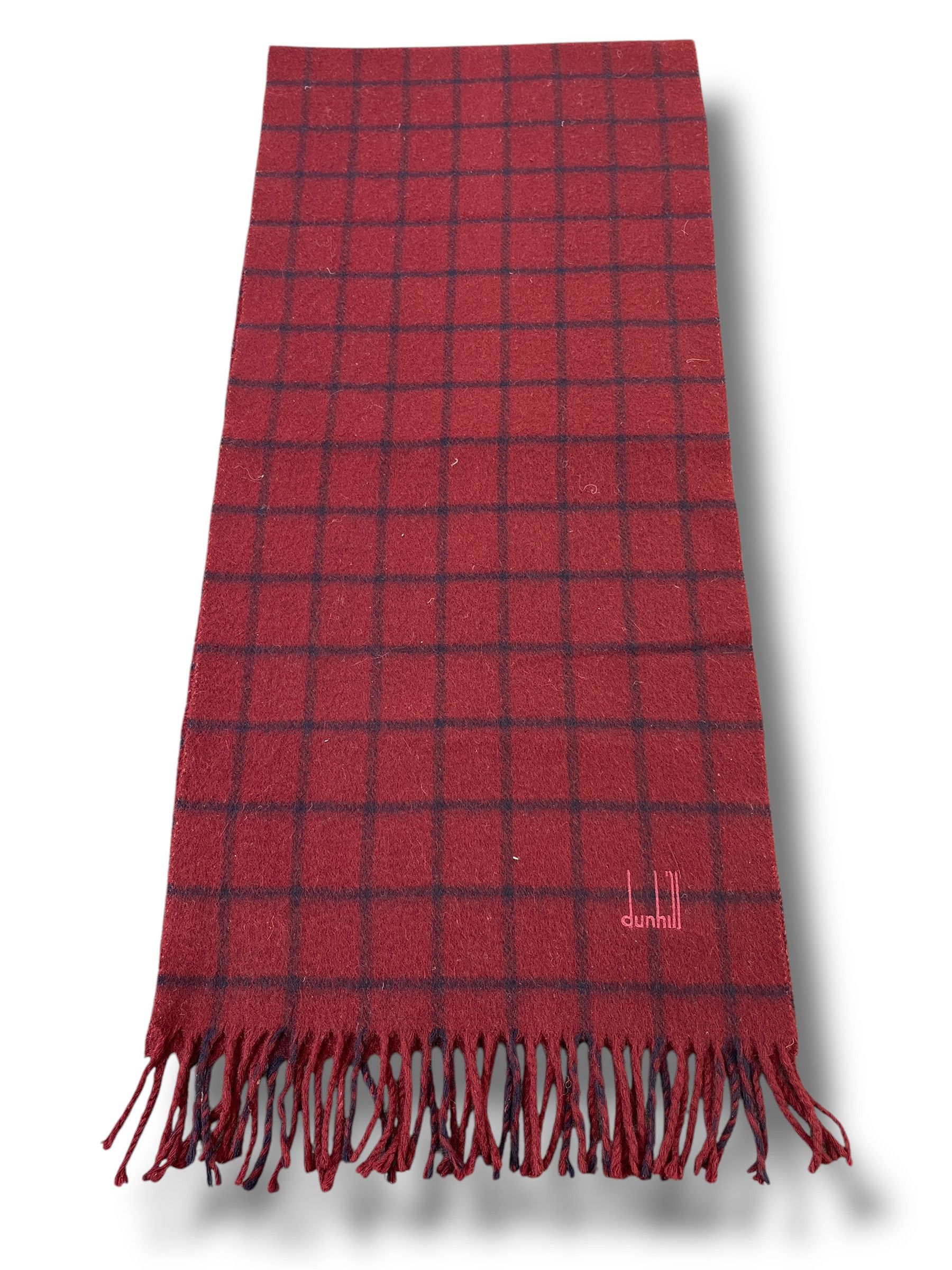 Alfred Dunhill Alfred Dunhill Cashmere Scarf / Muffler / Neckwear T187 Size ONE SIZE - 2 Thumbnail