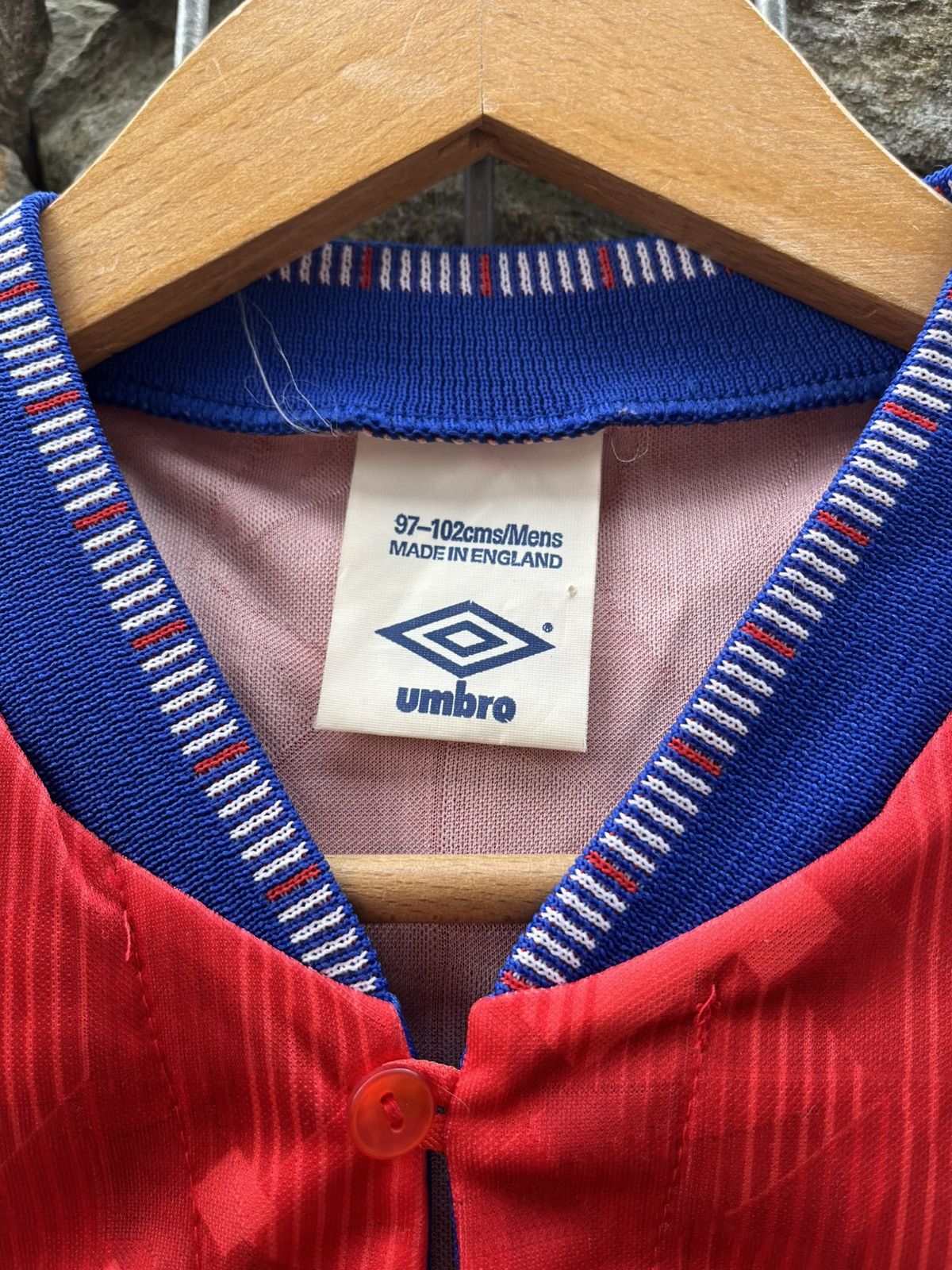 Vintage Rare Oldham Athletic Away 1989-1990 Umbro Shirt Jersey Size US L / EU 52-54 / 3 - 6 Thumbnail